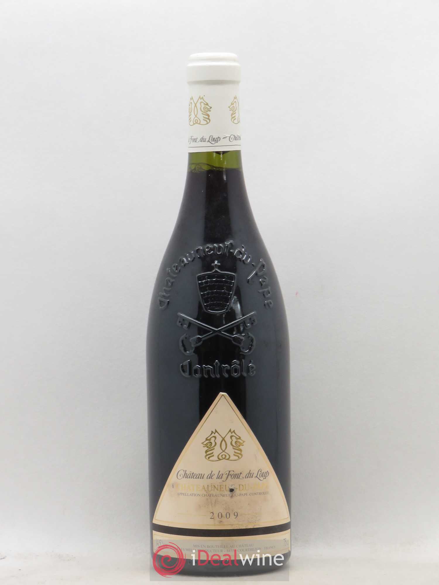 Châteauneuf-du-Pape Château La Font du Loup 2009 - Posten von 1 Flasche - 0
