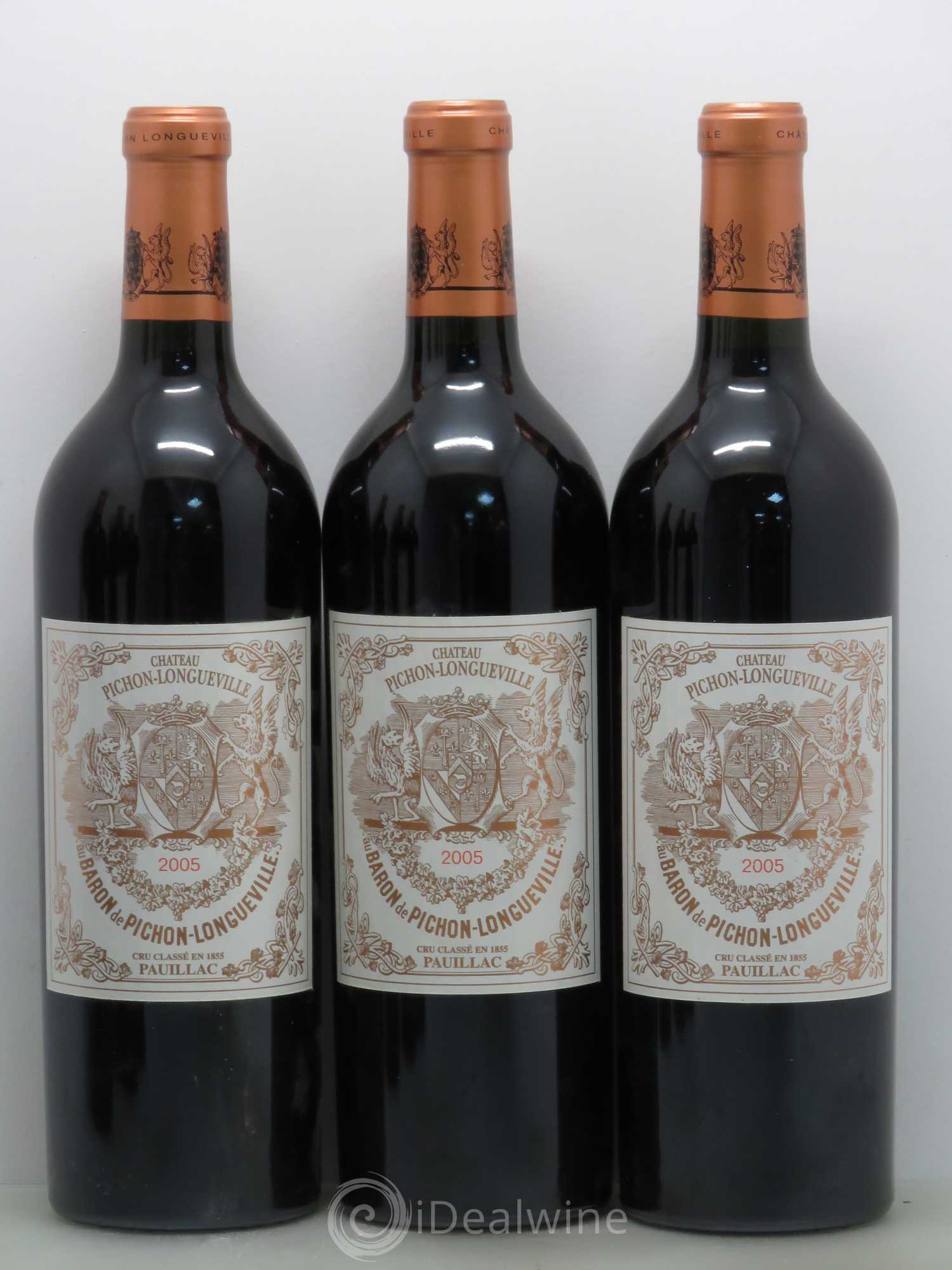 Pichon Longueville Baron 2ème Grand Cru Classé 2005 - Lot de 6 bouteilles - 1