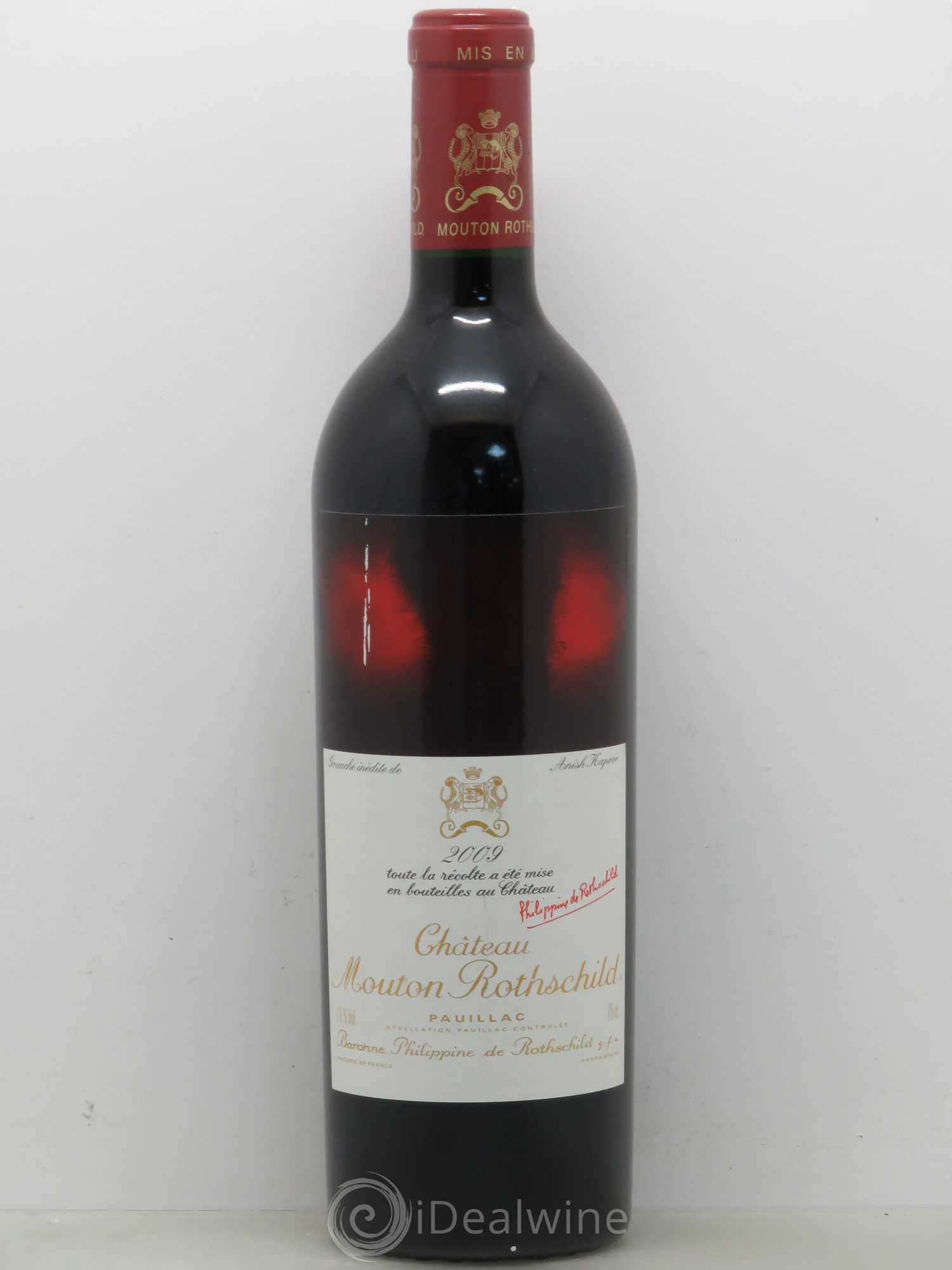 Château Mouton Rothschild 1er Grand Cru Classé 2009 - Lot de 1 bouteille - 0