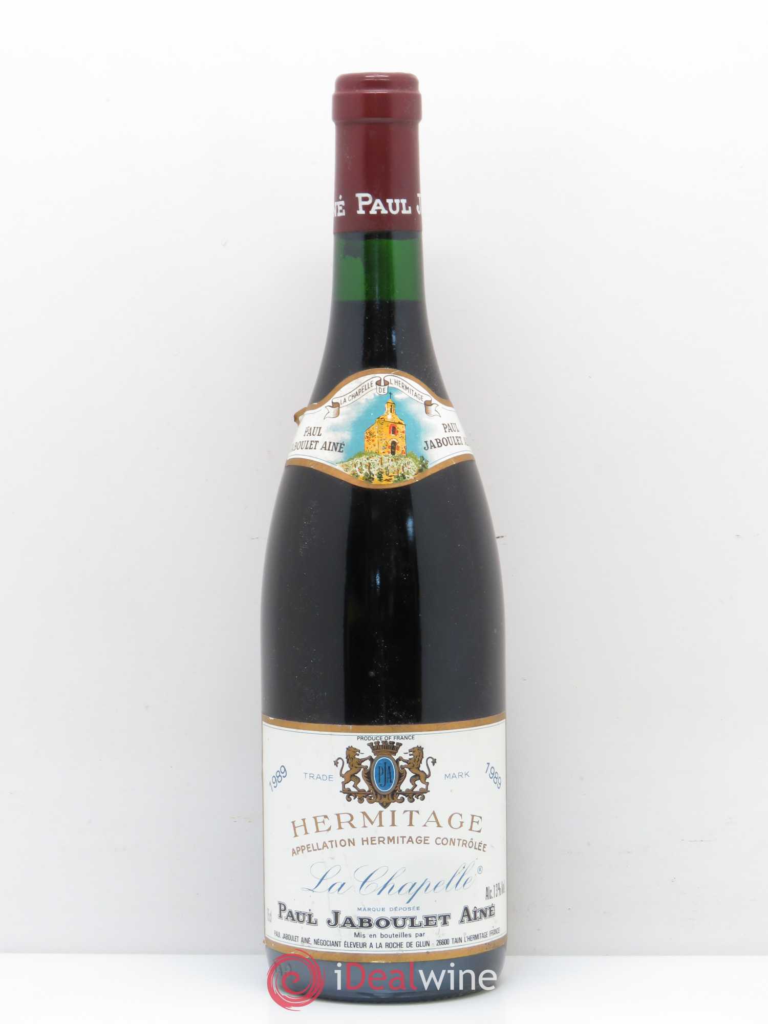 Hermitage La Chapelle Paul Jaboulet Ainé 1989 - Lot de 1 bouteille - 0