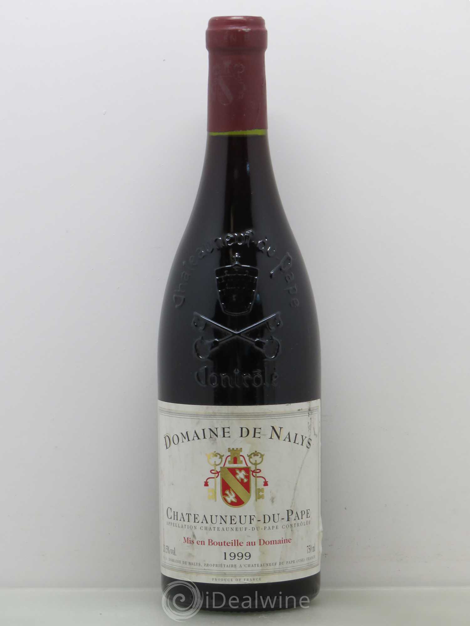 Châteauneuf-du-Pape Château de Nalys 1999 - Lot de 1 bouteille - 0