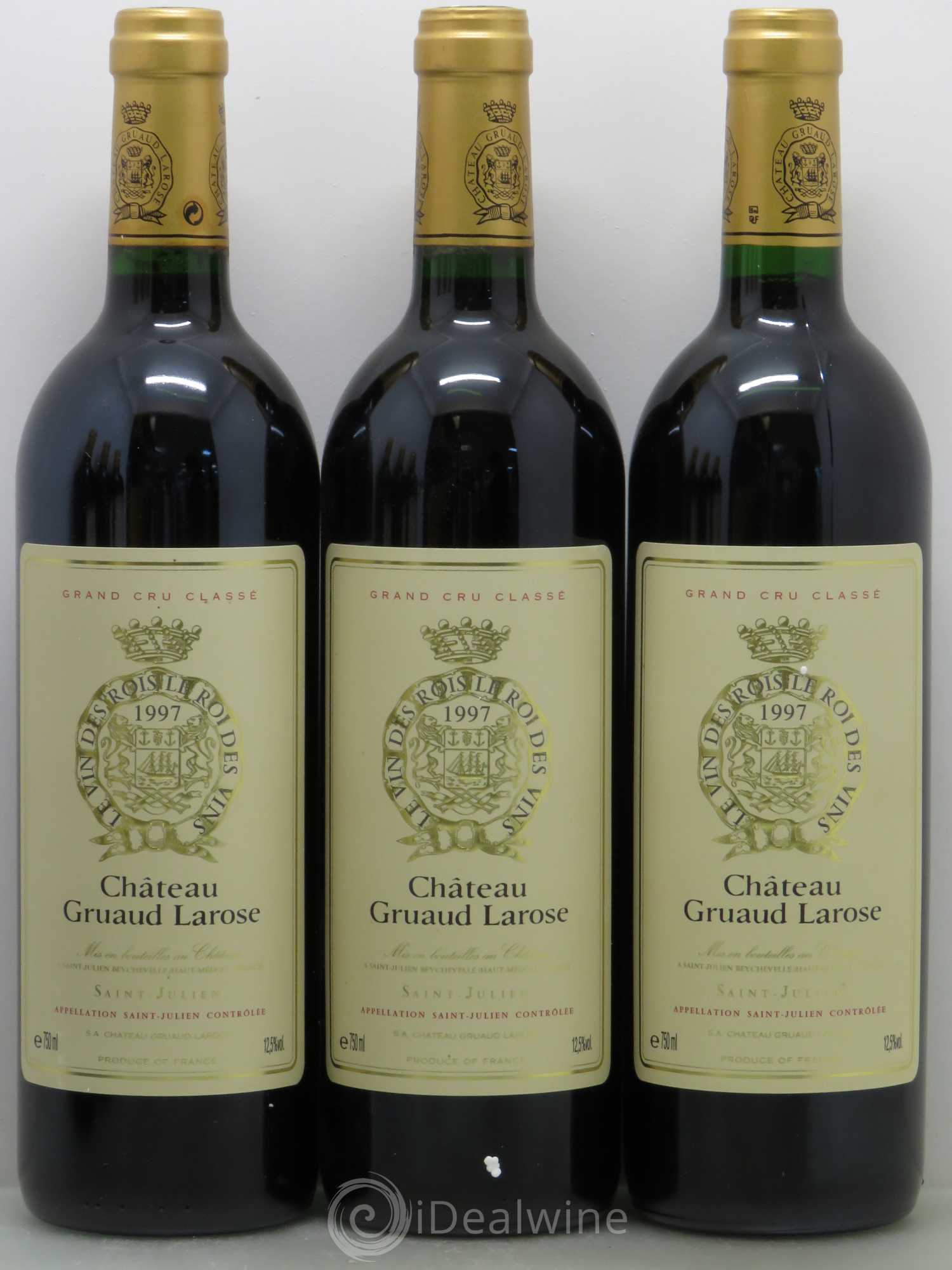 Château Gruaud Larose 2ème Grand Cru Classé 1997 - Lot de 6 bouteilles - 1