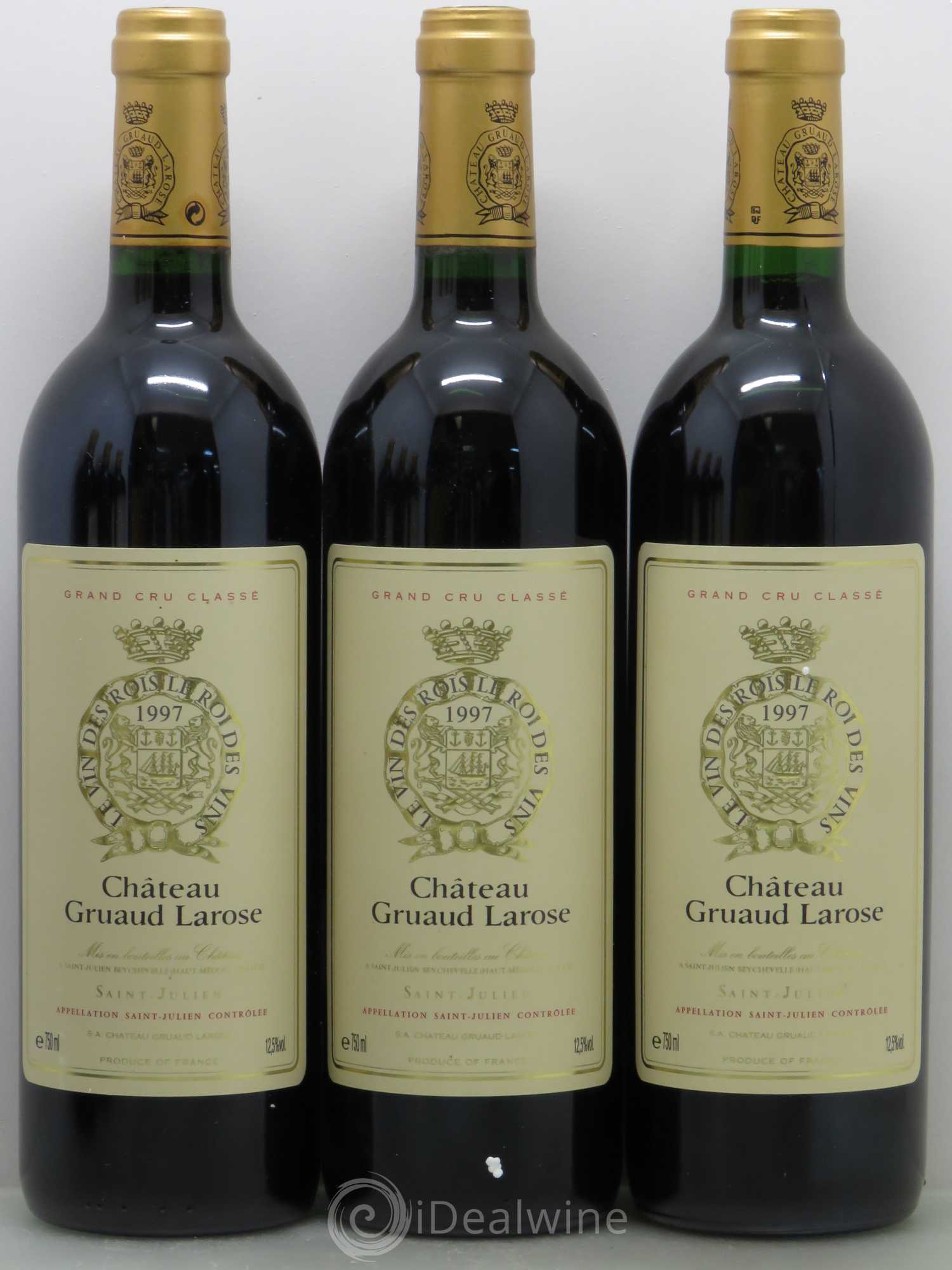 Château Gruaud Larose 2ème Grand Cru Classé 1997 - Lot de 6 bouteilles - 2