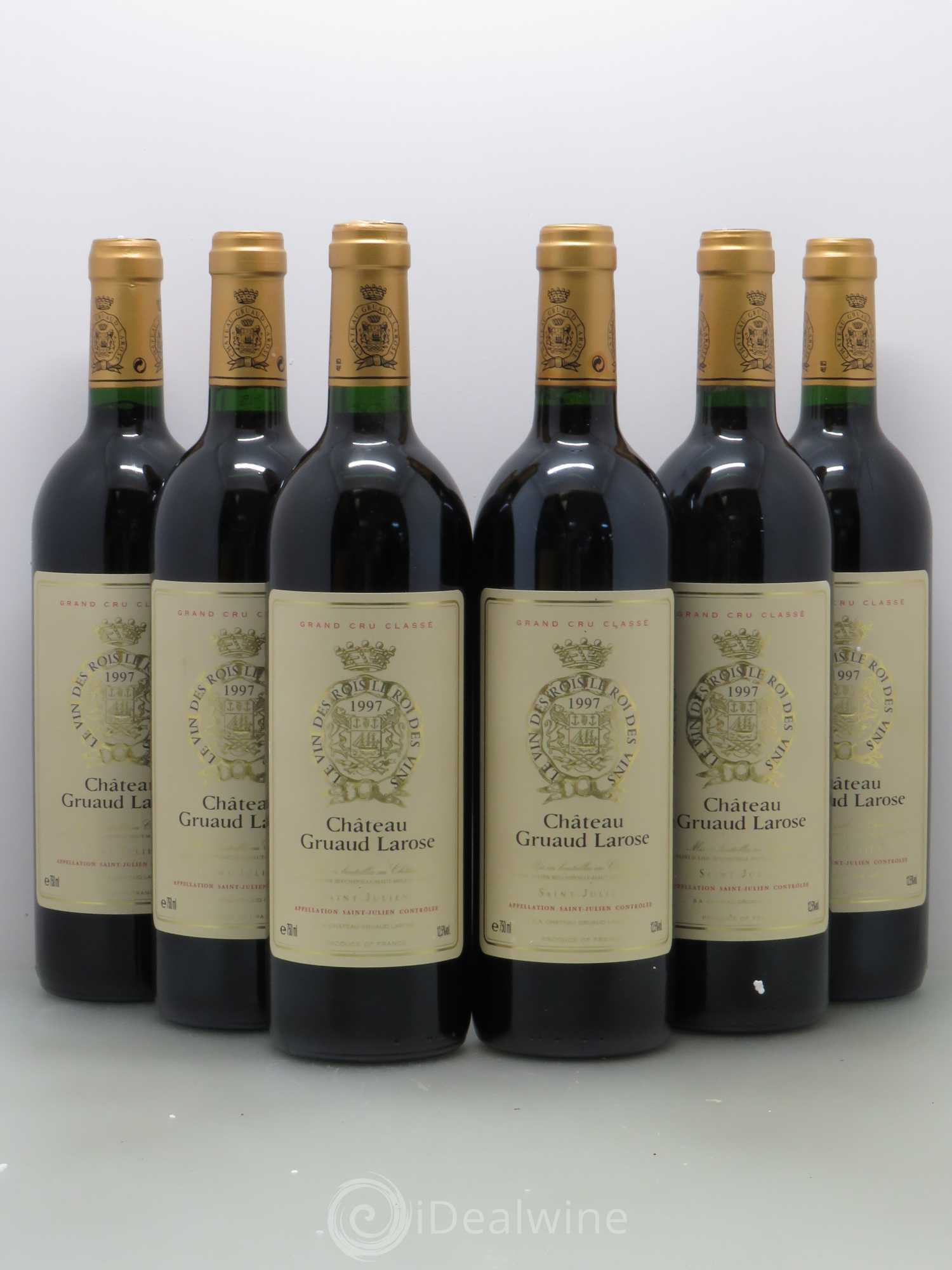 Château Gruaud Larose 2ème Grand Cru Classé 1997 - Lot de 6 bouteilles - 0