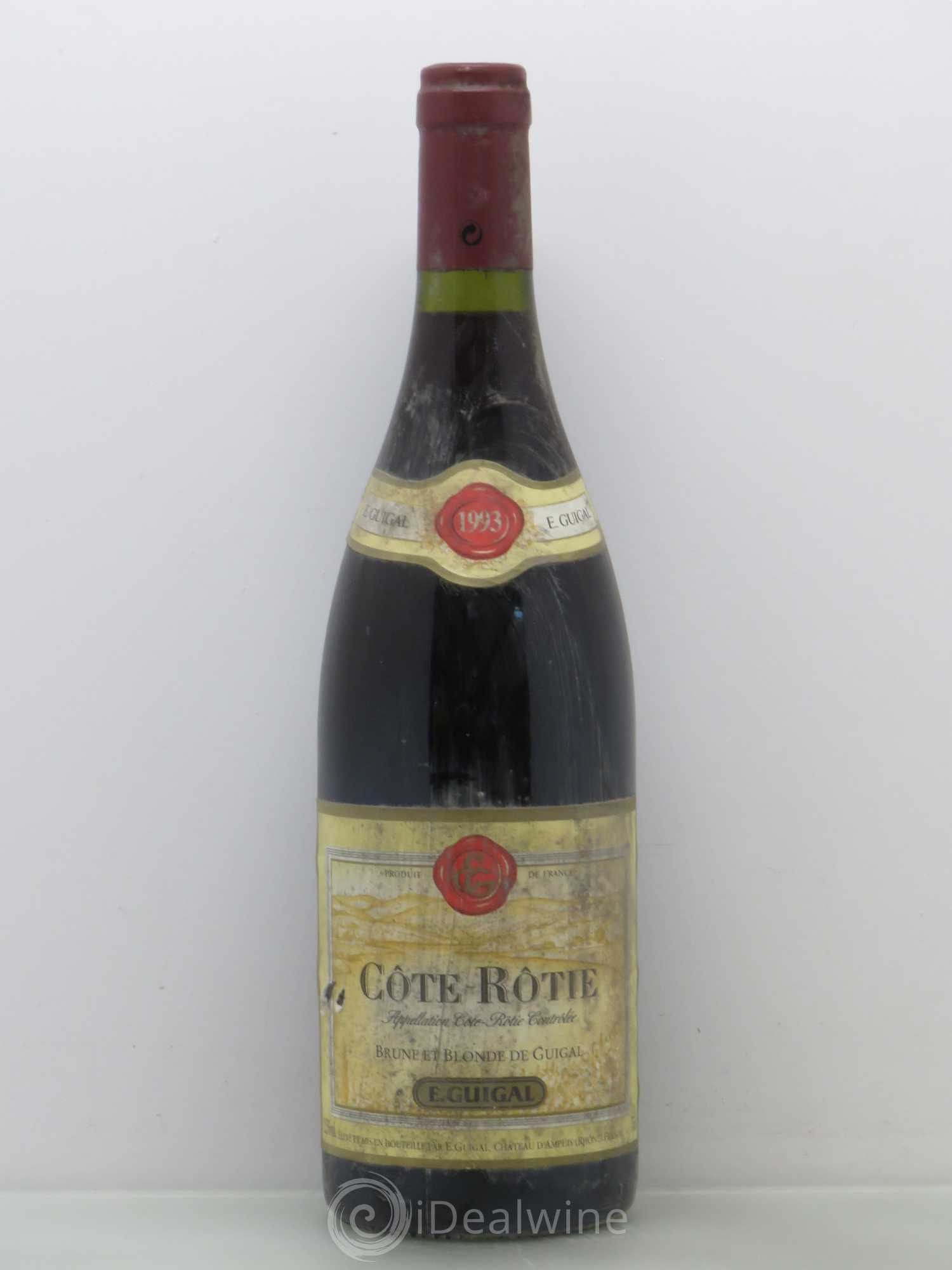 Côte-Rôtie Guigal 1993 - Posten von 1 Flasche - 0