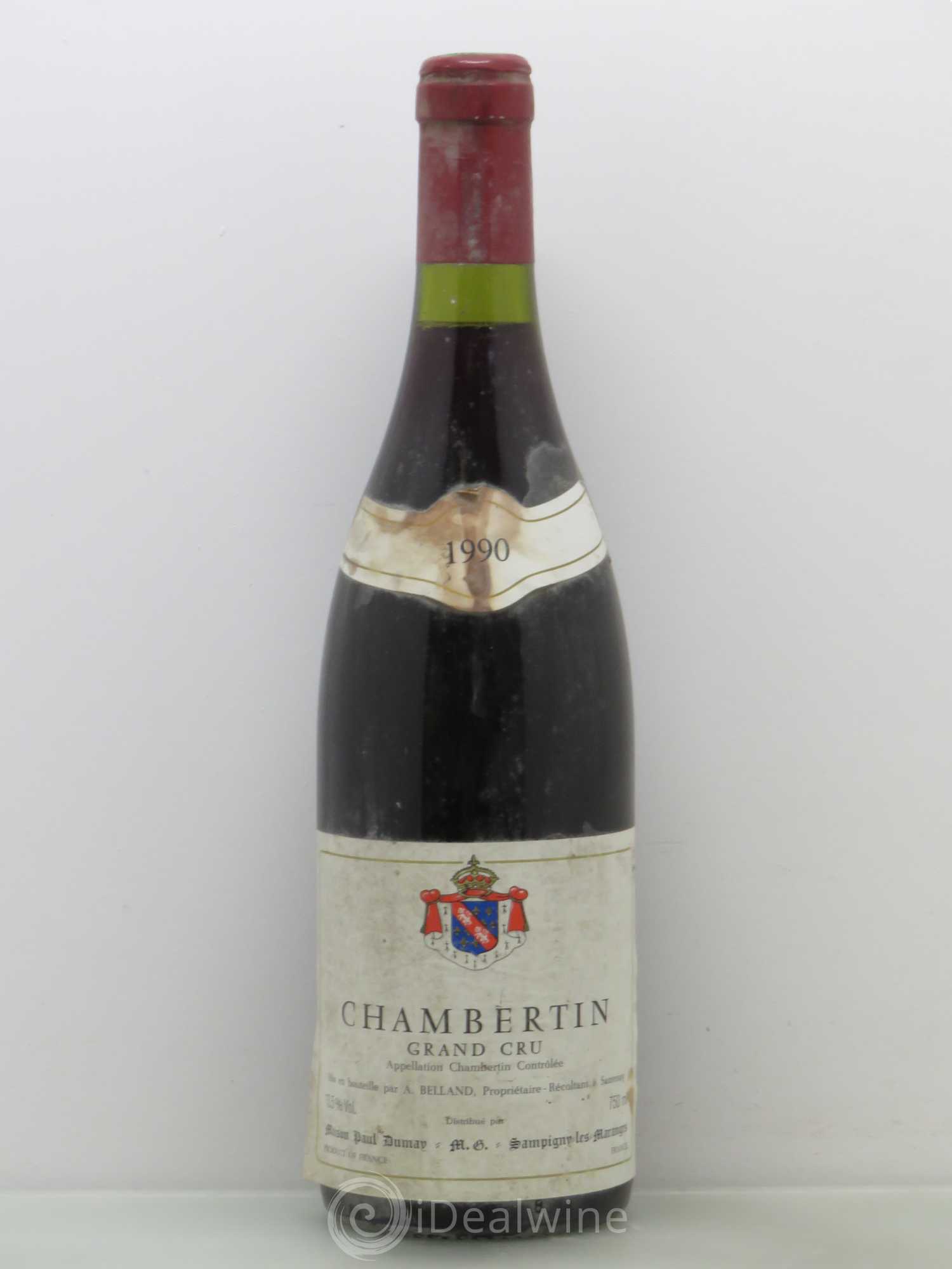 Chambertin Grand Cru Paul Dumay 1990 - Posten von 1 Flasche - 0