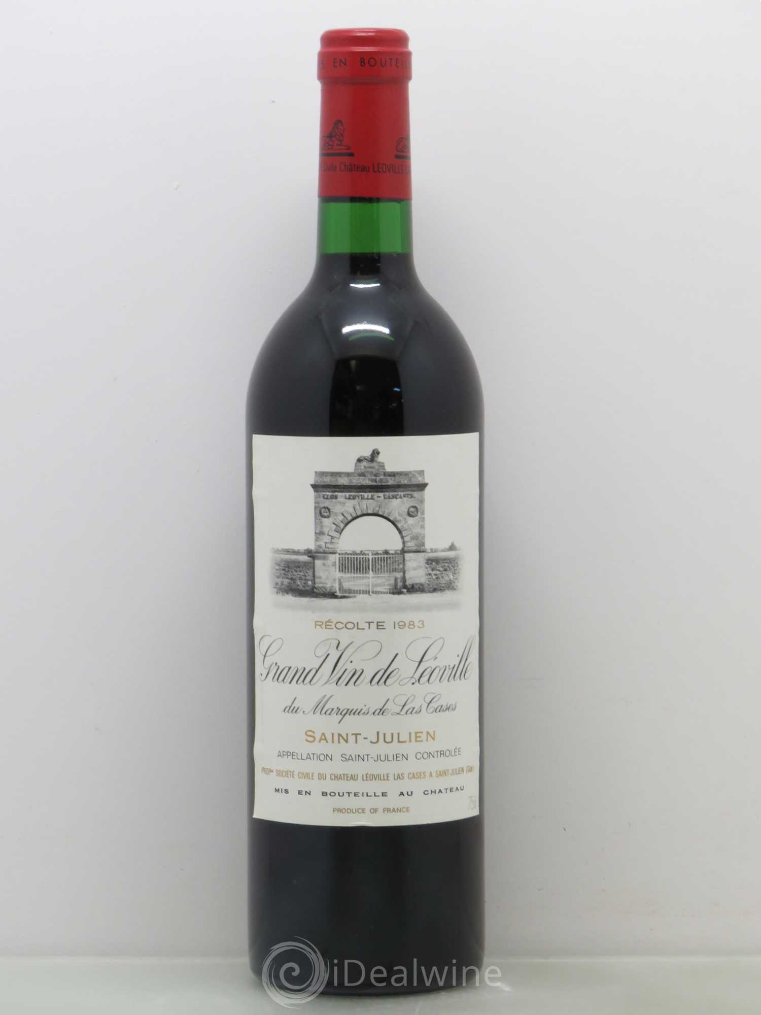 Château Léoville Las Cases 2ème Grand Cru Classé 1983 - Lot de 1 bouteille - 0