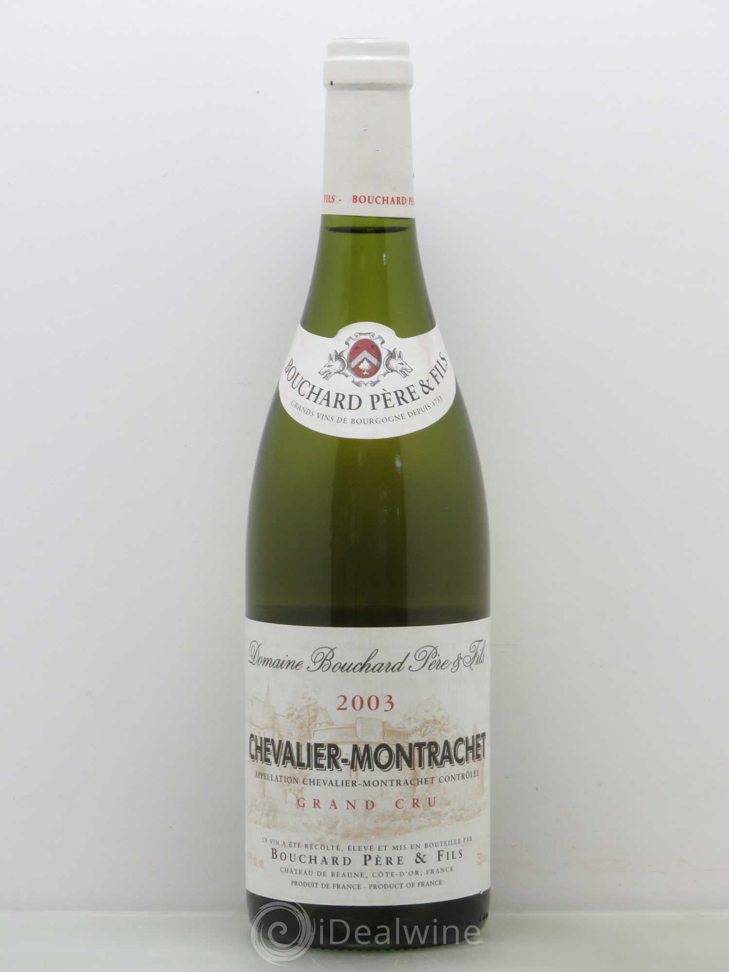 Chevalier-Montrachet Grand Cru Bouchard Père & Fils 2003 - Lot de 1 bouteille - 0