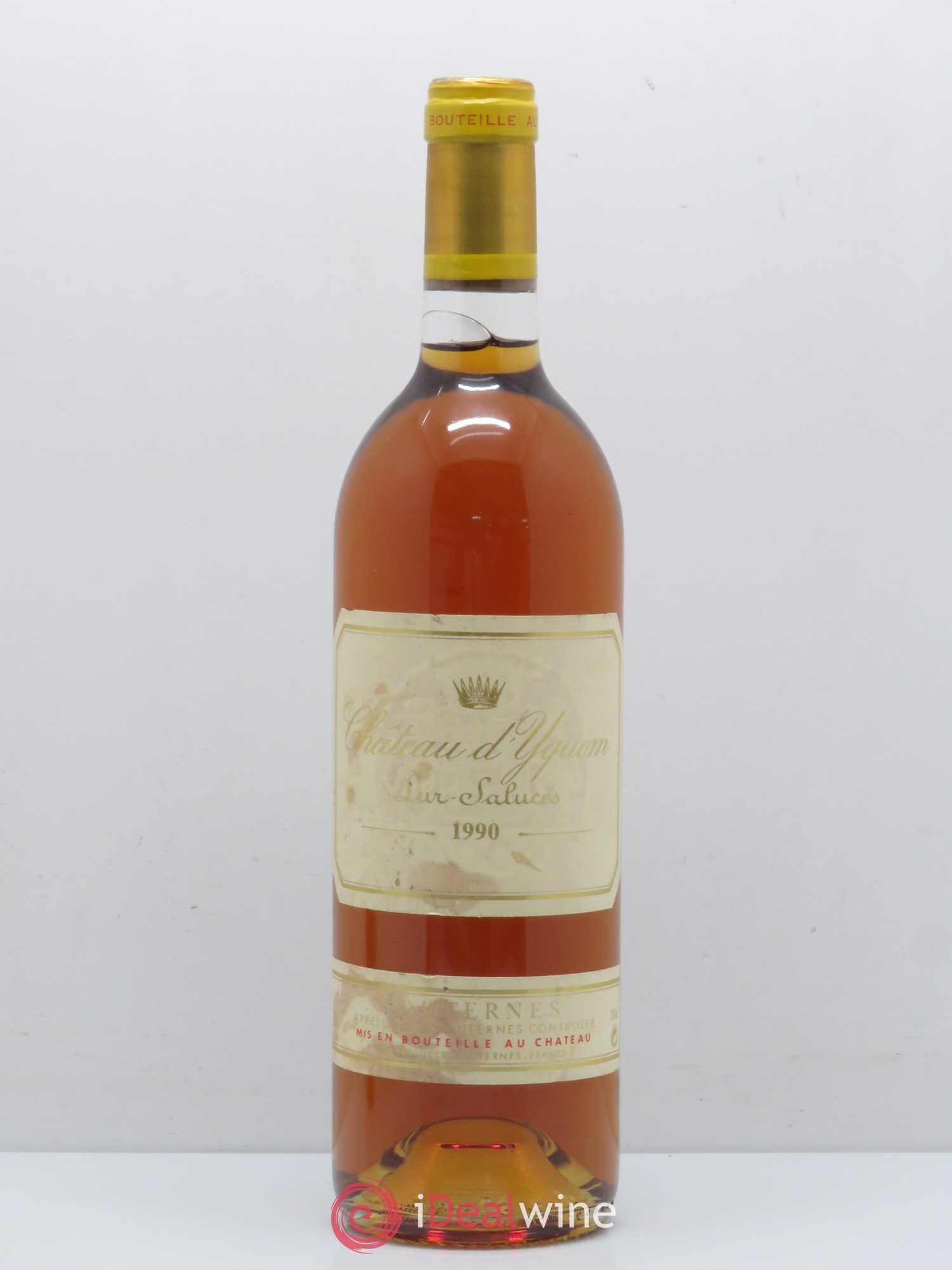 Château d' Yquem 1er Cru Classé Supérieur 1990 - Lotto di 1 bottiglia - 0