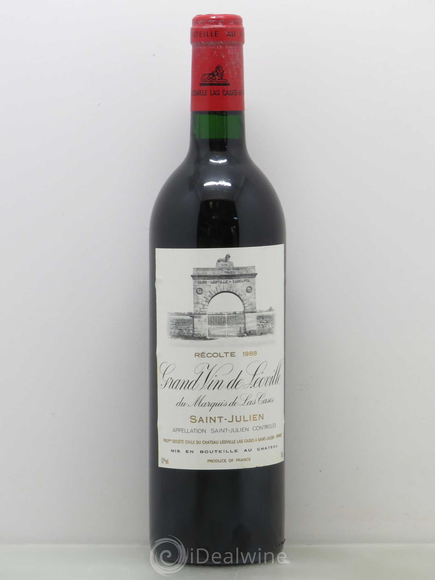Château Léoville Las Cases 2ème Grand Cru Classé 1988 - Lot de 1 bouteille - 0