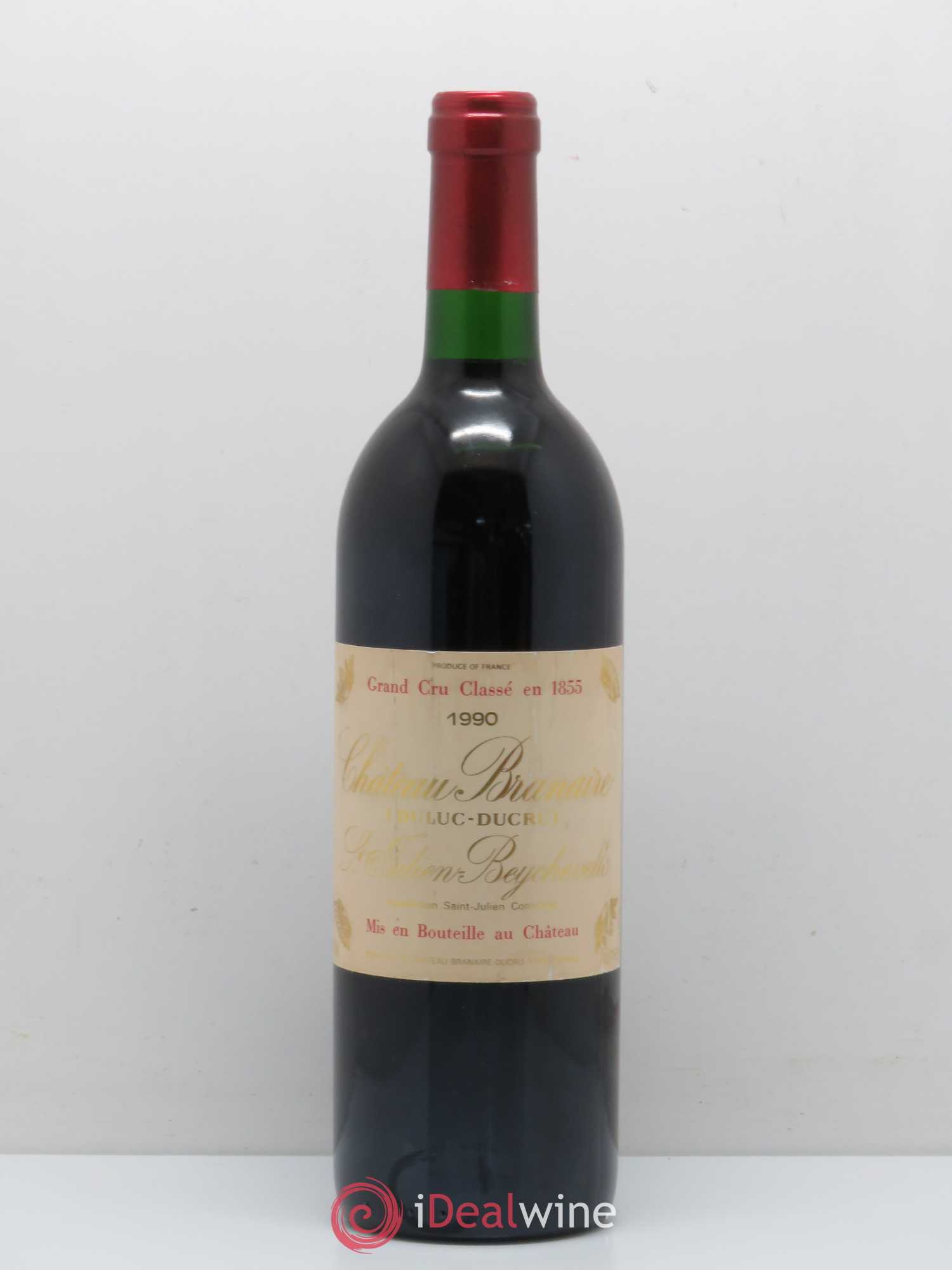 Château Branaire Ducru 4ème Grand Cru Classé 1990 - Lot de 1 bouteille - 0