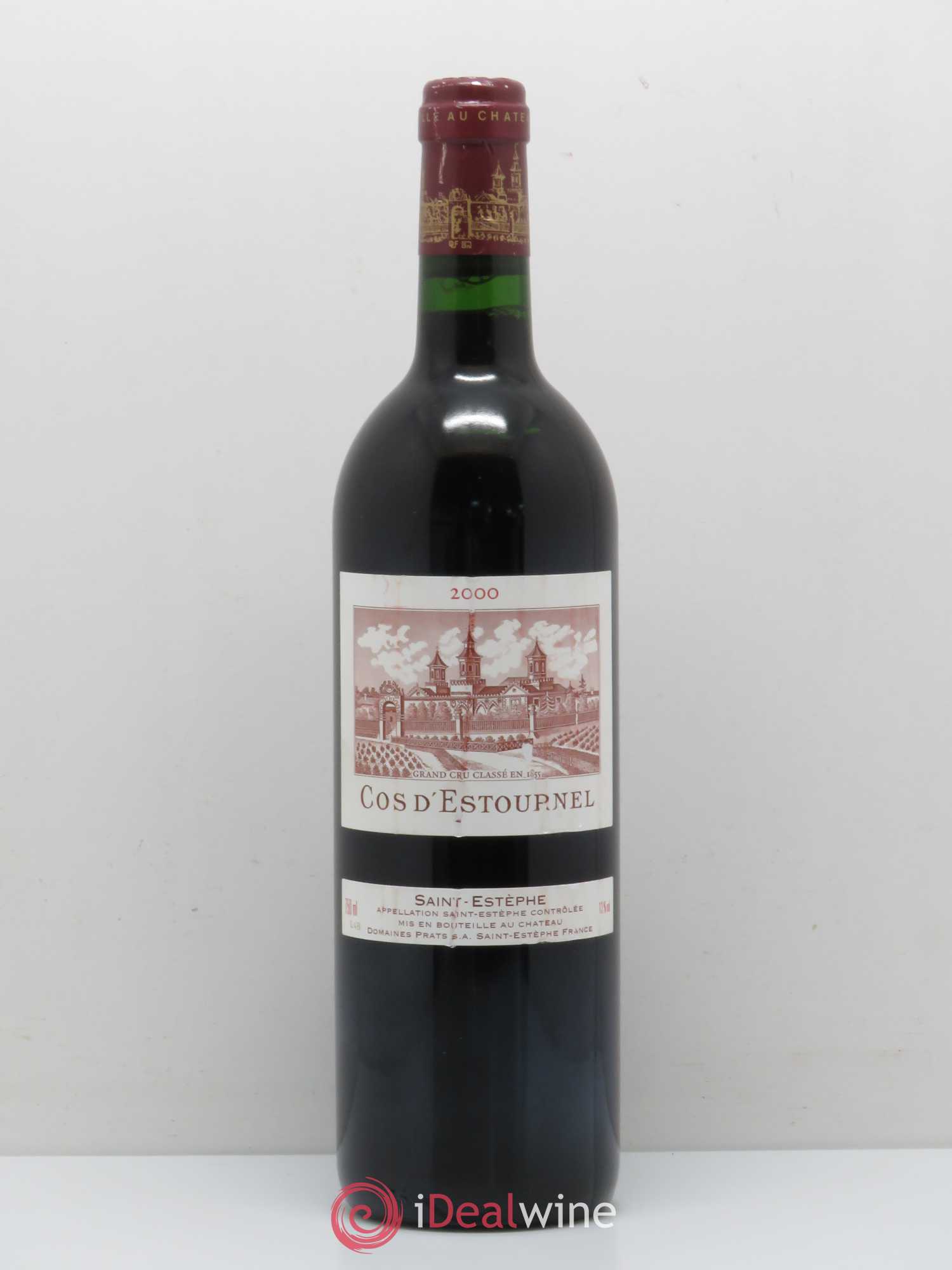 Cos d'Estournel 2ème Grand Cru Classé 2000 - Lot de 1 bouteille - 0