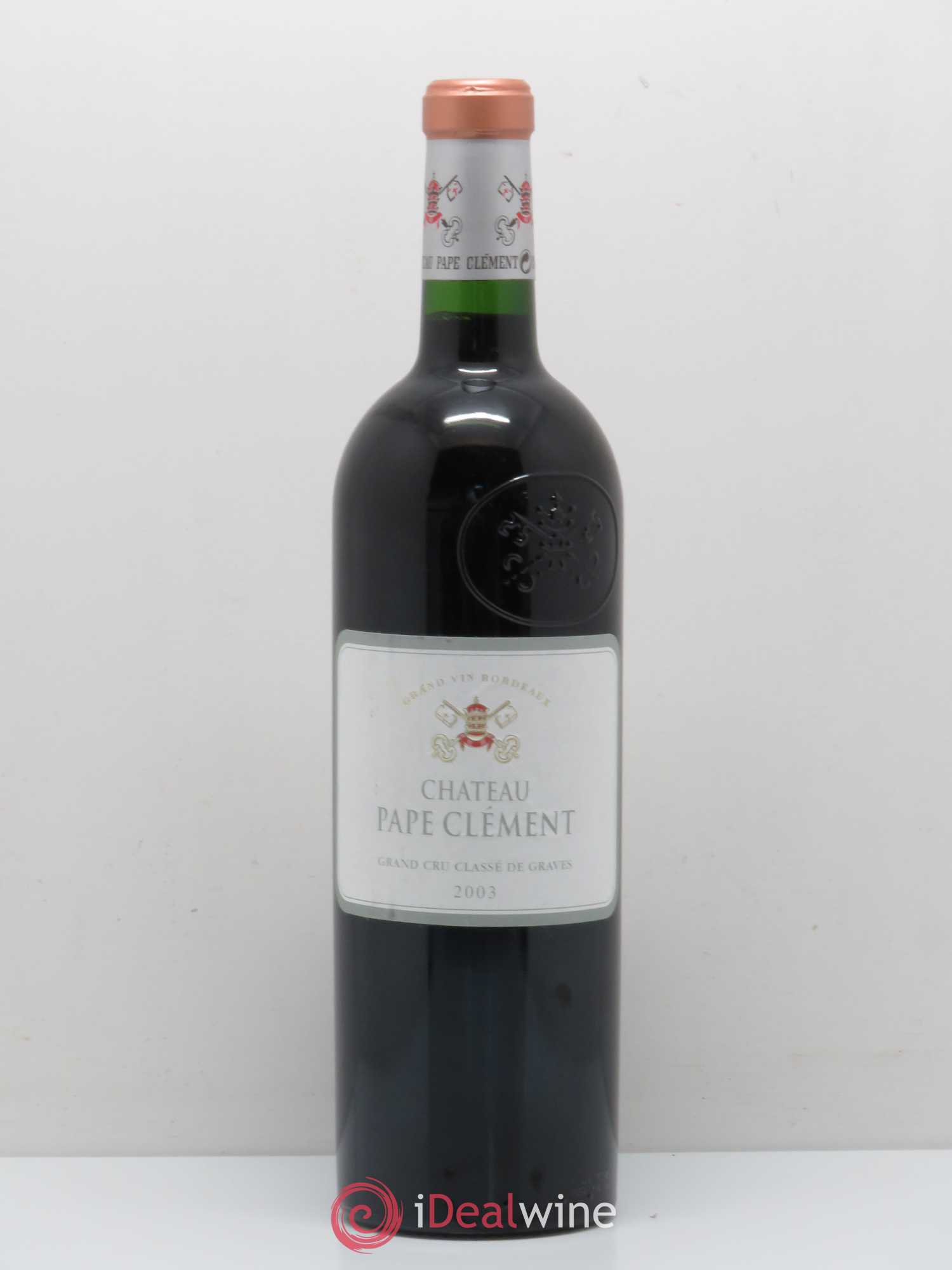 Château Pape Clément Cru Classé de Graves 2003 - Lot de 1 bouteille - 0