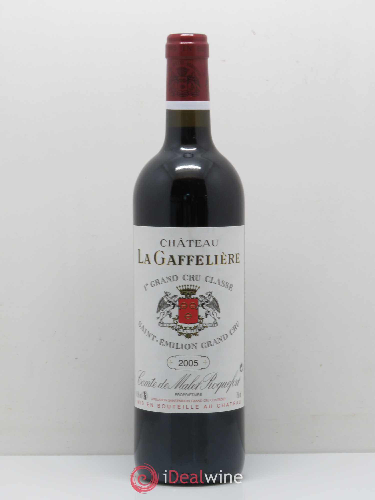 Château la Gaffelière 1er Grand Cru Classé B 2005 - Lot de 1 bouteille - 0