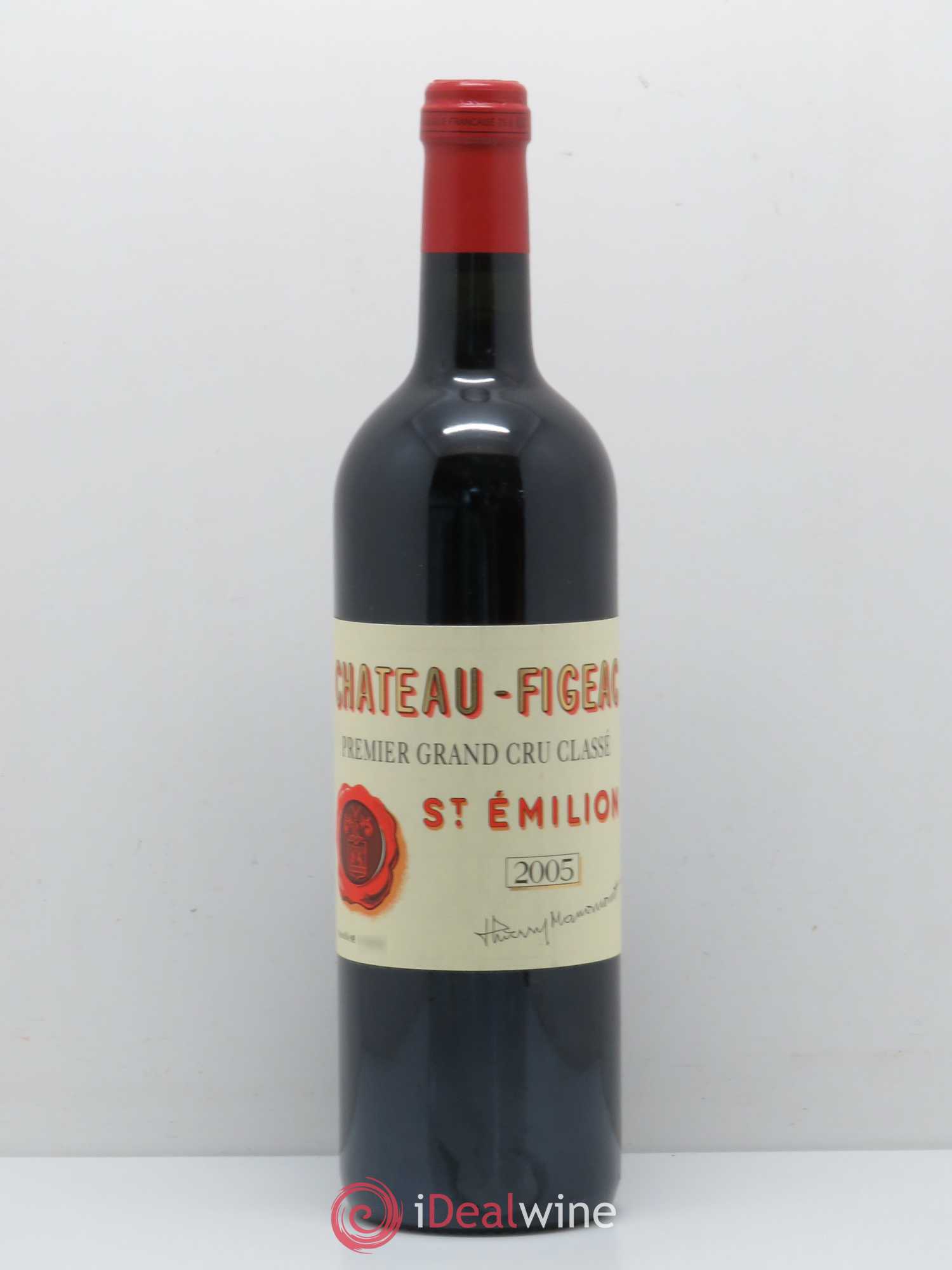 Château Figeac 1er Grand Cru Classé A 2005 - Lot de 1 bouteille - 0