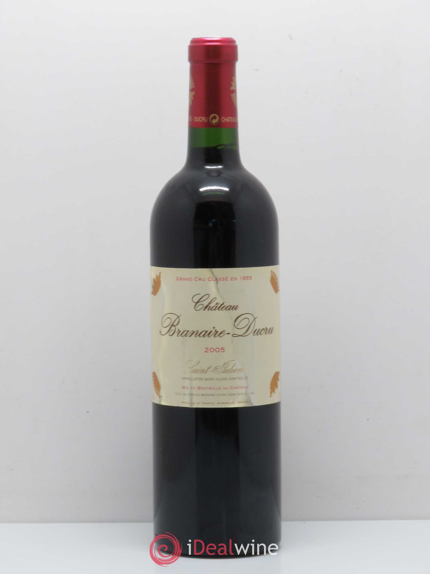 Château Branaire Ducru 4ème Grand Cru Classé 2005 - Lot de 1 bouteille - 0