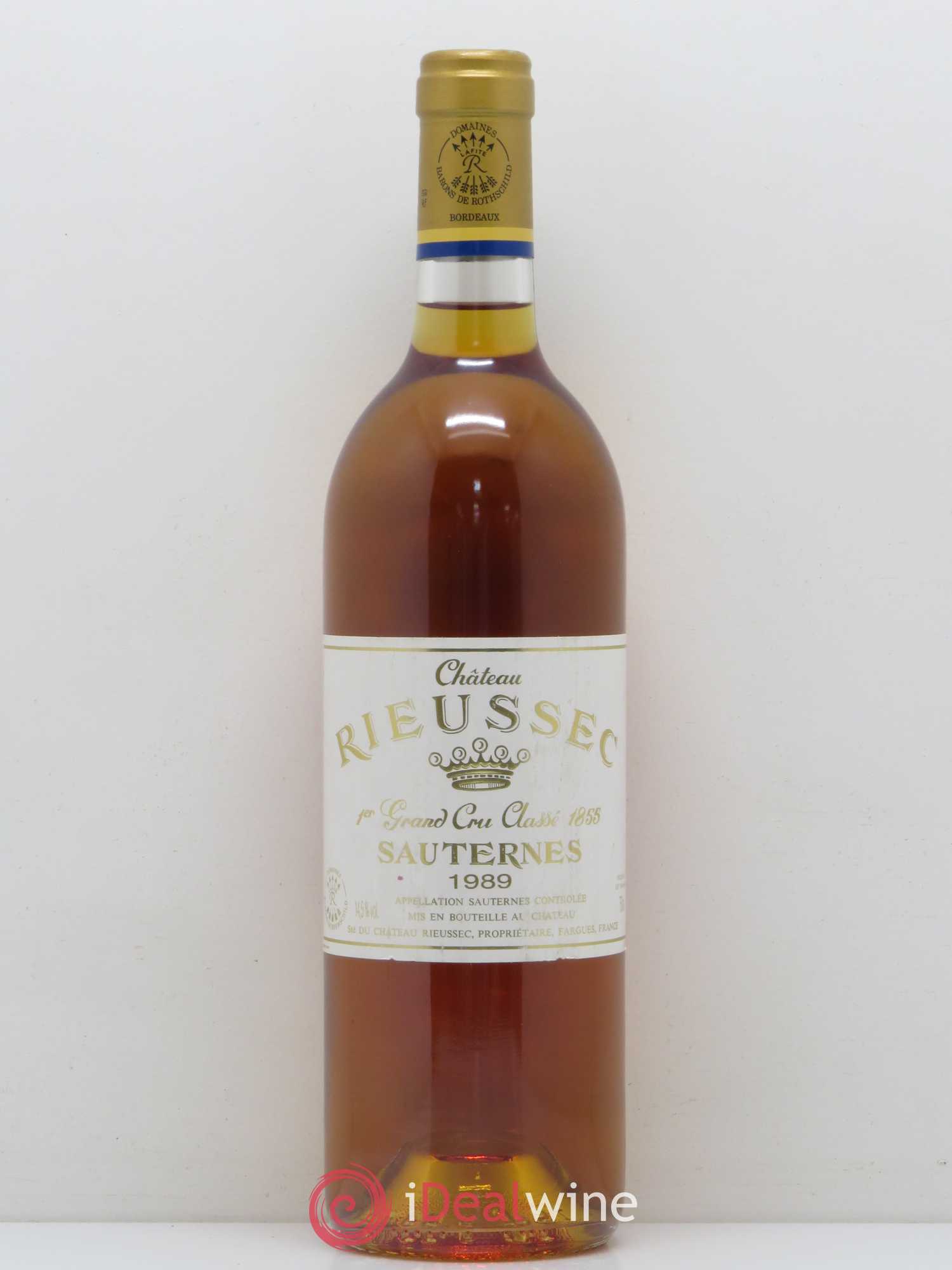 Château Rieussec 1er Grand Cru Classé 1989 - Posten von 1 Flasche - 0