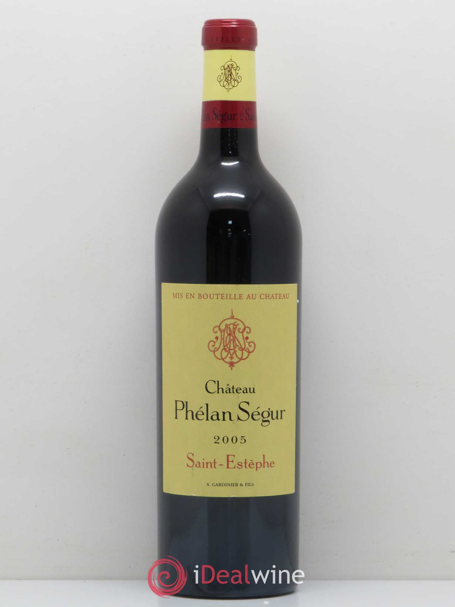 Château Phélan Ségur 2005 - Lot de 1 bouteille - 0