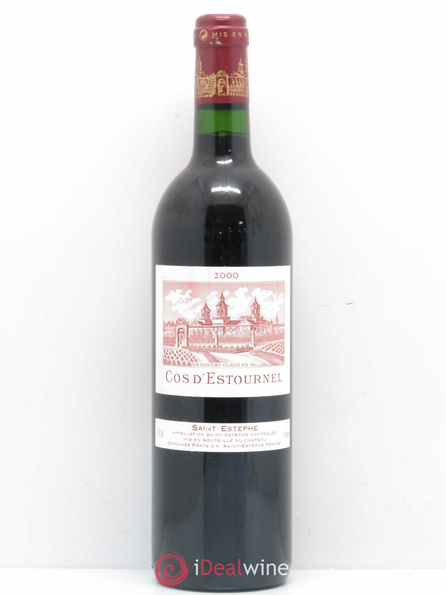 Cos d'Estournel 2ème Grand Cru Classé 2000 - Lot de 1 bouteille - 0