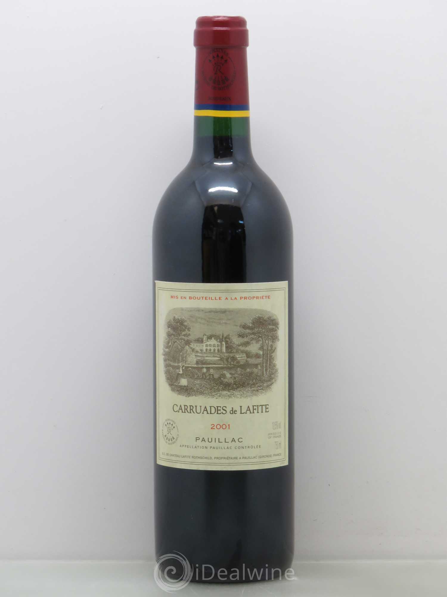 Carruades de Lafite Rothschild Second Vin 2001 - Lot de 1 bouteille - 0