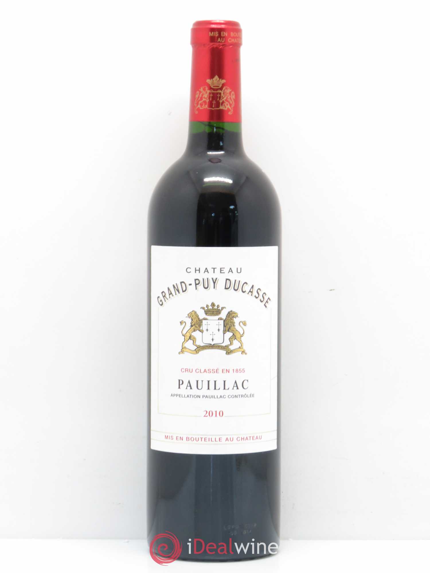 Château Grand Puy Ducasse 5ème Grand Cru Classé 2010 - Lot de 1 bouteille - 0
