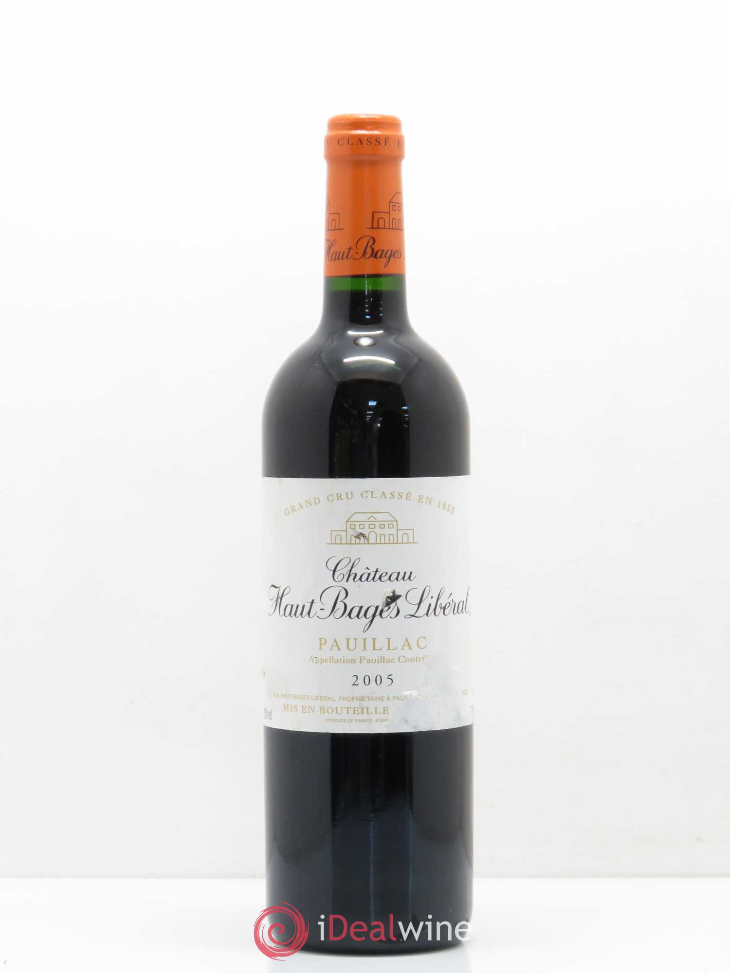 Château Haut Bages Libéral 5ème Grand Cru Classé 2005 - Lot de 1 bouteille - 0