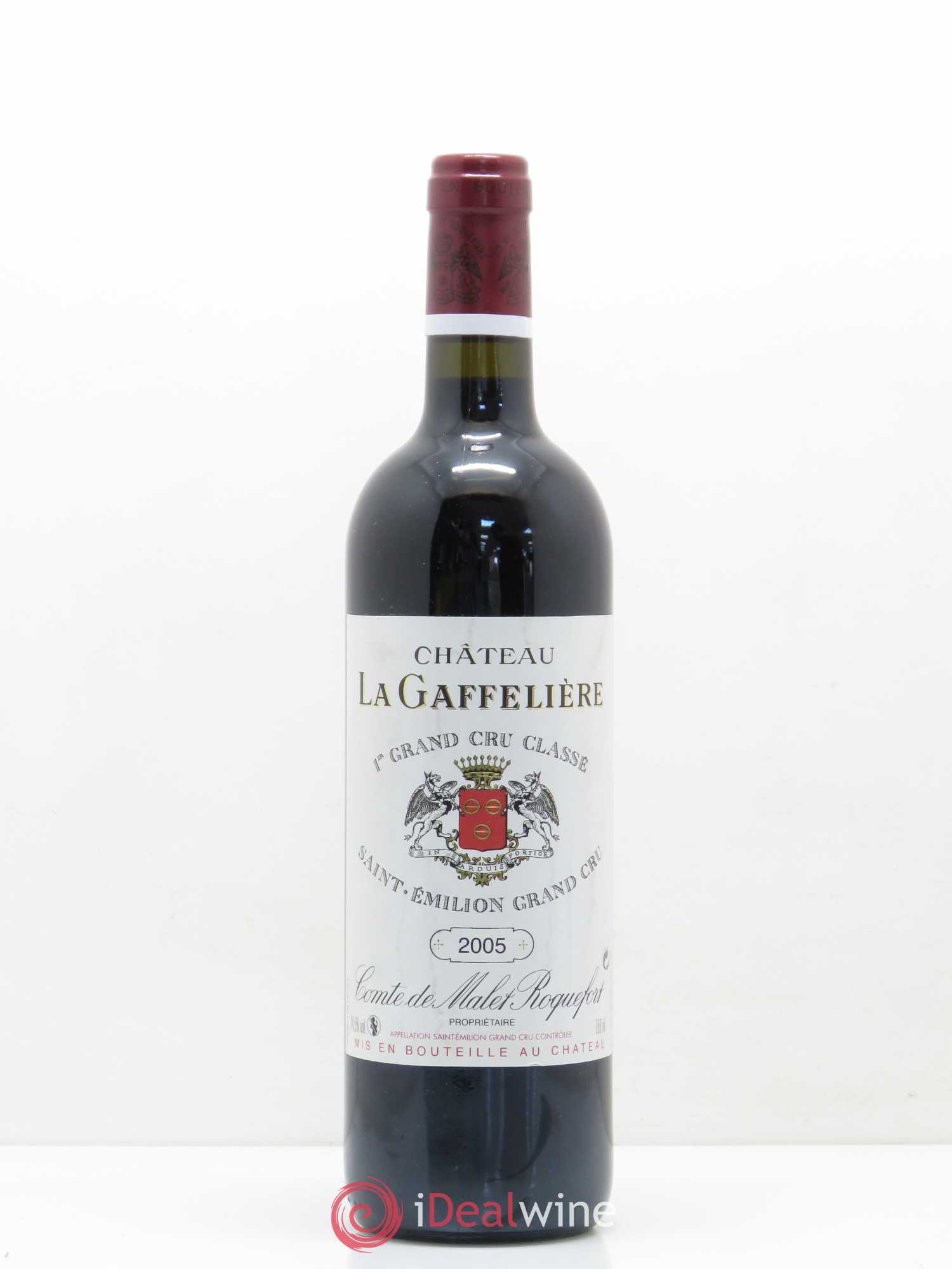 Château la Gaffelière 1er Grand Cru Classé B 2005 - Lot de 1 bouteille - 0