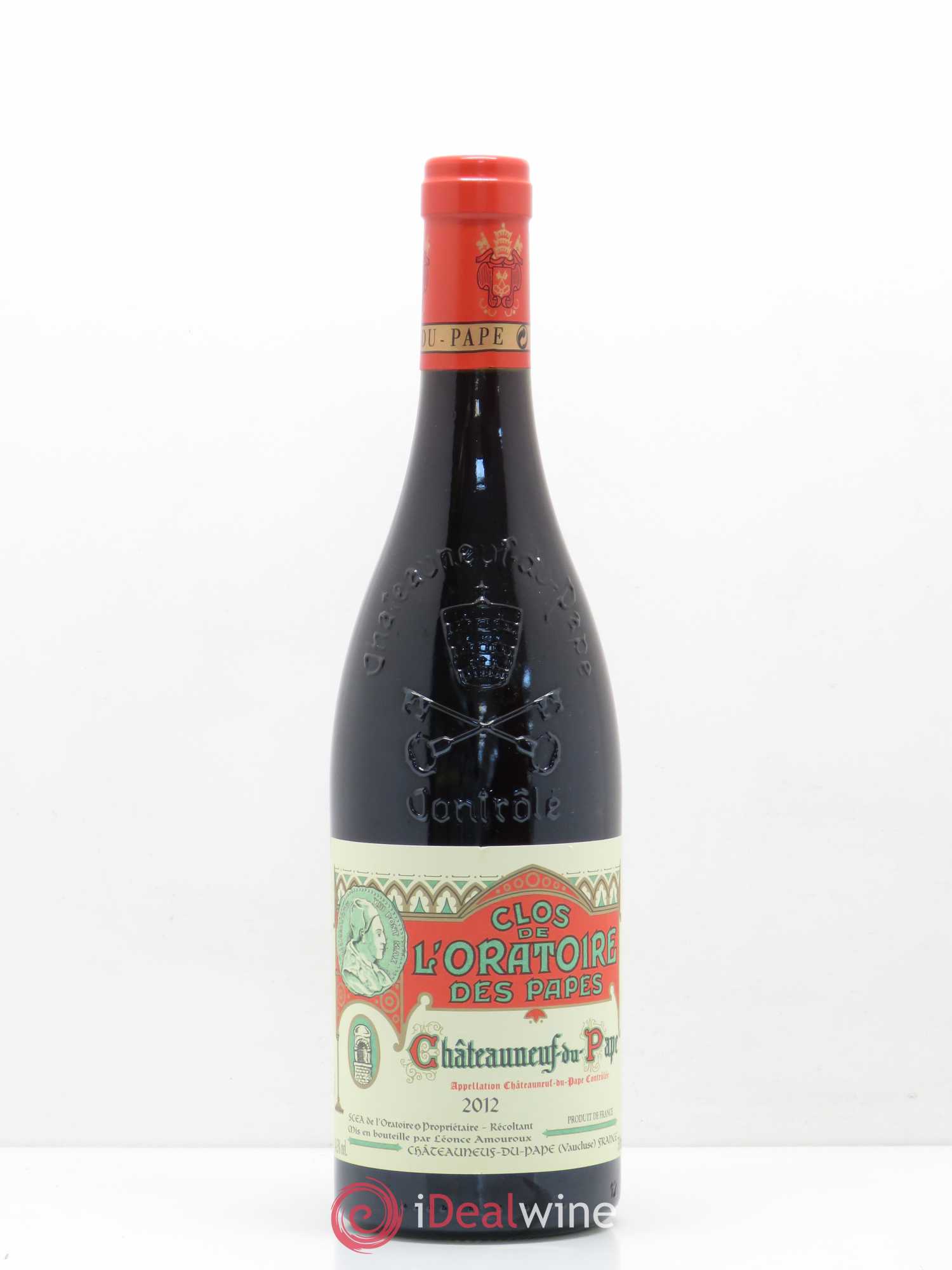 Châteauneuf-du-Pape Clos de l'Oratoire des Papes 2012 - Lot de 1 bouteille - 0