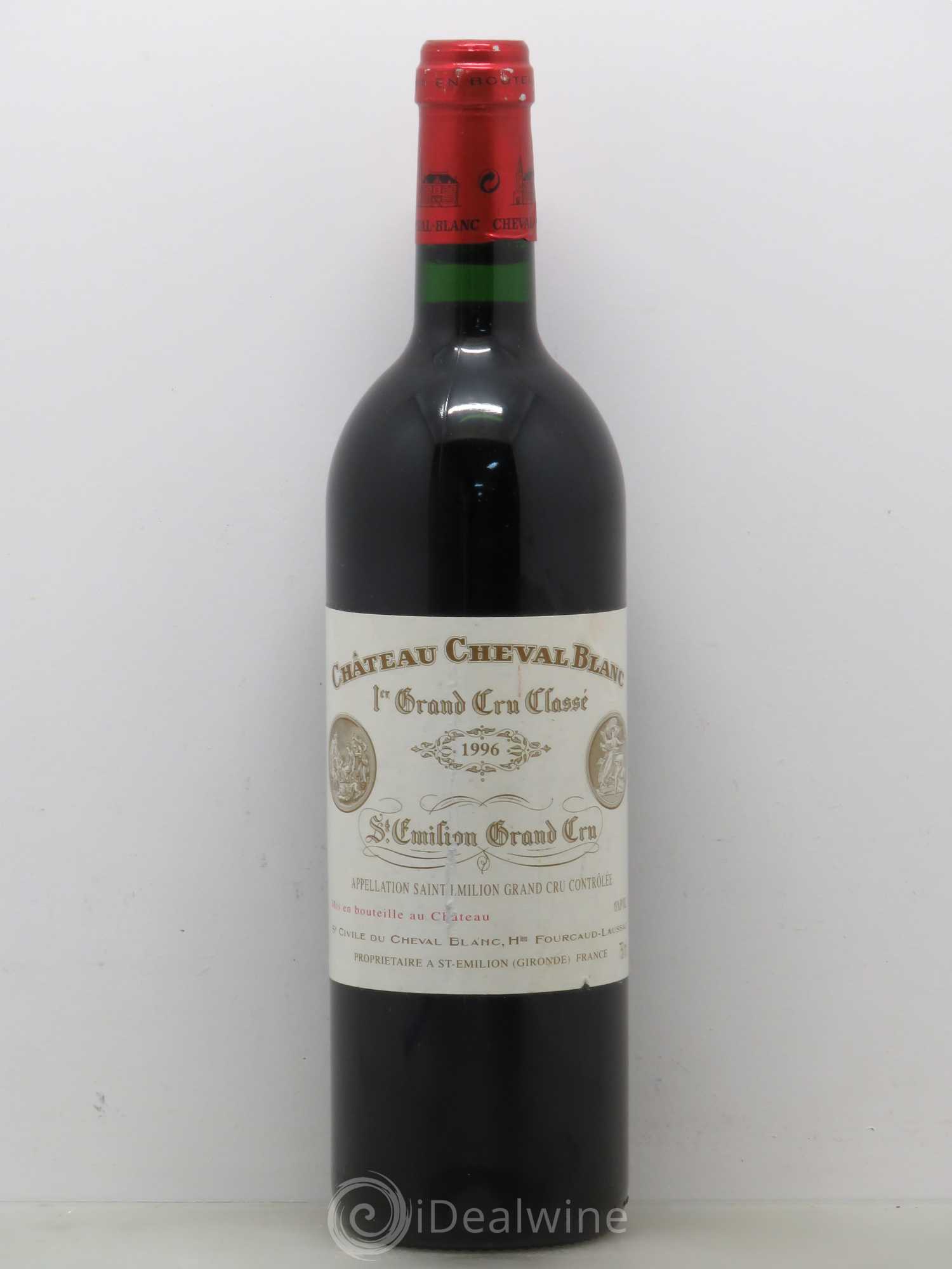 Château Cheval Blanc 1er Grand Cru Classé A 1996 - Lot de 1 bouteille - 0