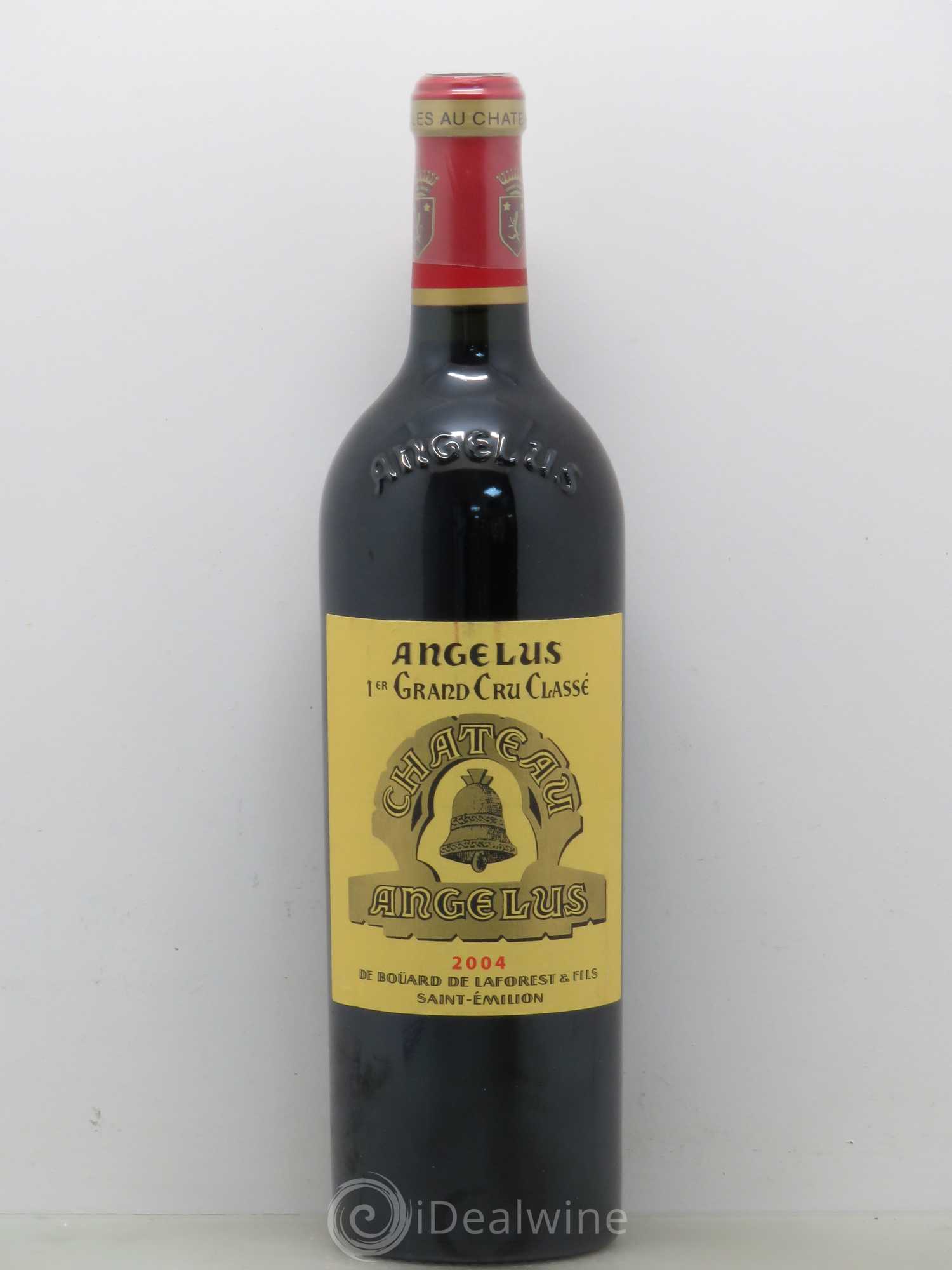 Château Angélus 1er Grand Cru Classé A 2004 - Lot de 1 bouteille - 0