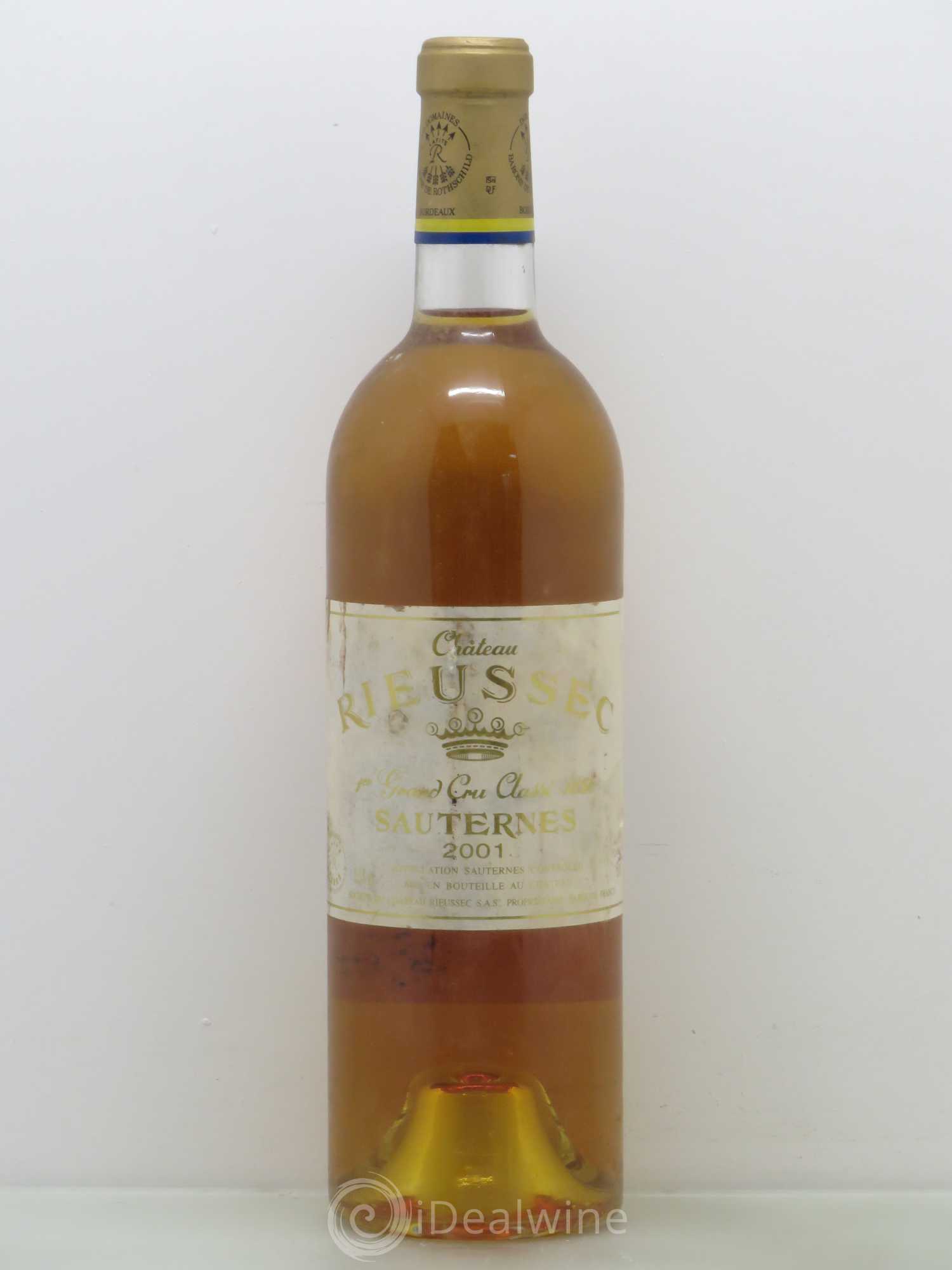 Château Rieussec 1er Grand Cru Classé 2001 - Posten von 1 Flasche - 0