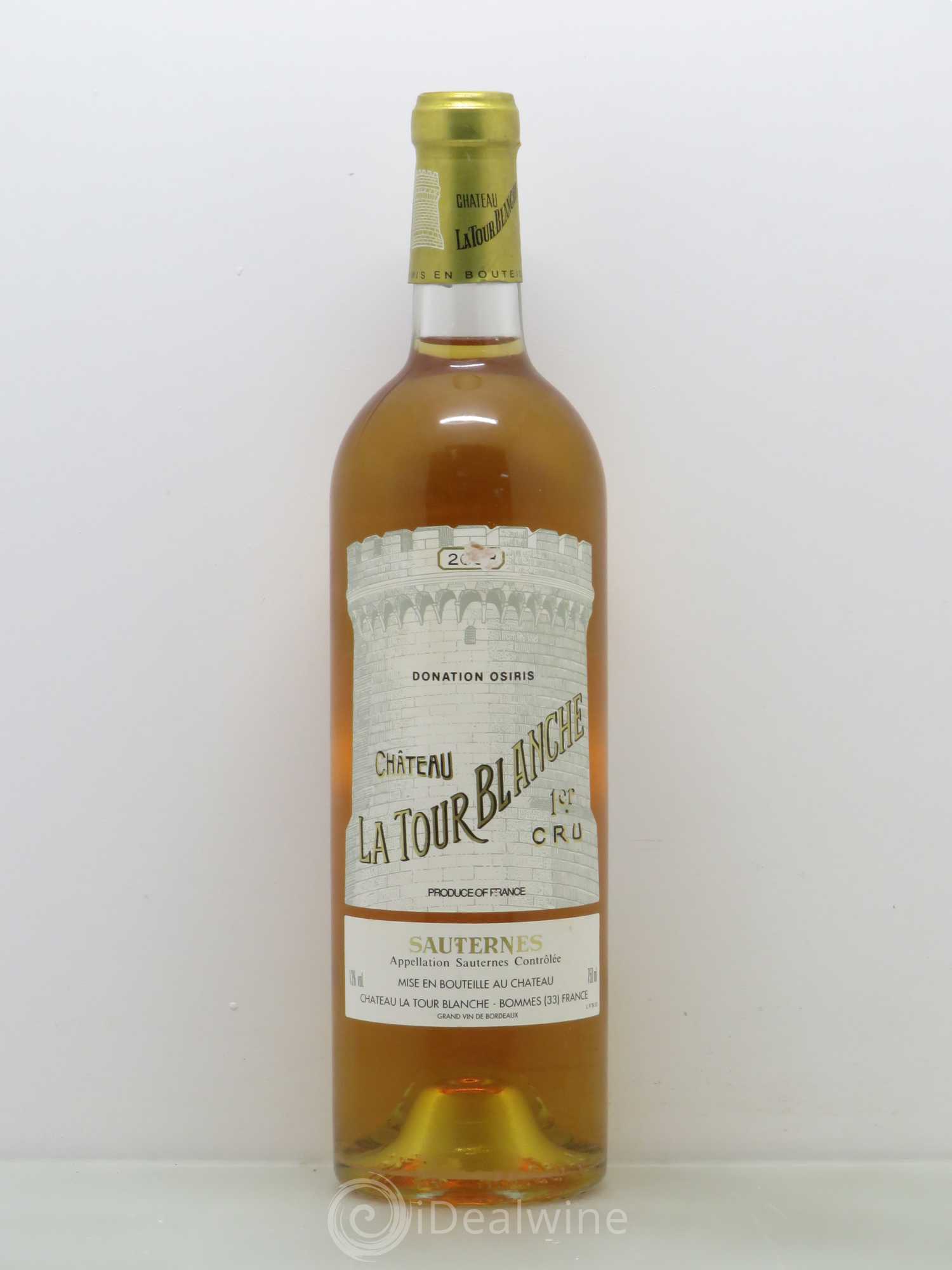 Château la Tour Blanche 1er Grand Cru Classé 2003 - Lotto di 1 bottiglia - 0
