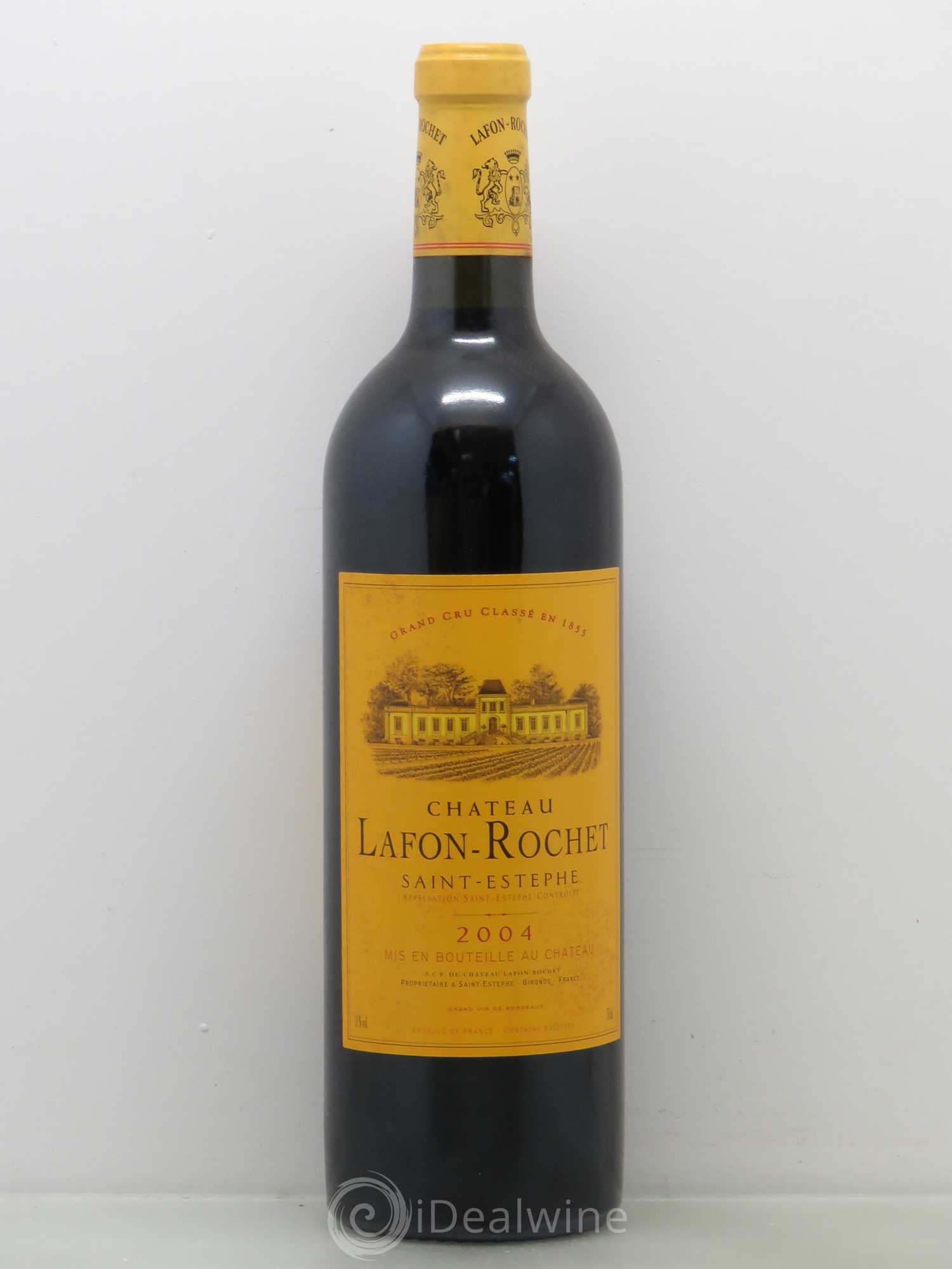 Château Lafon Rochet 4ème Grand Cru Classé 2004 - Lot de 1 bouteille - 0