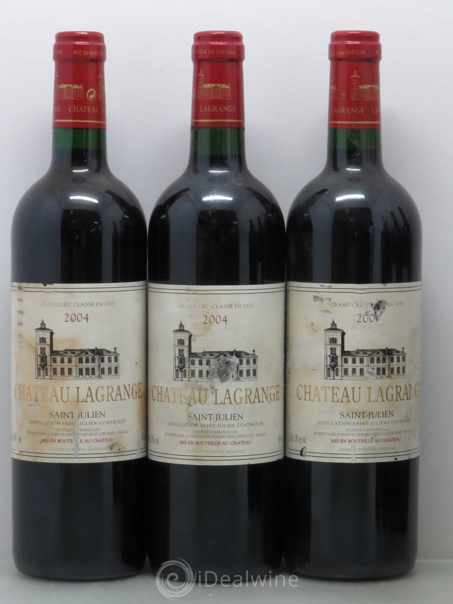 Château Lagrange 3ème Grand Cru Classé 2004 - Lot de 6 bouteilles - 1