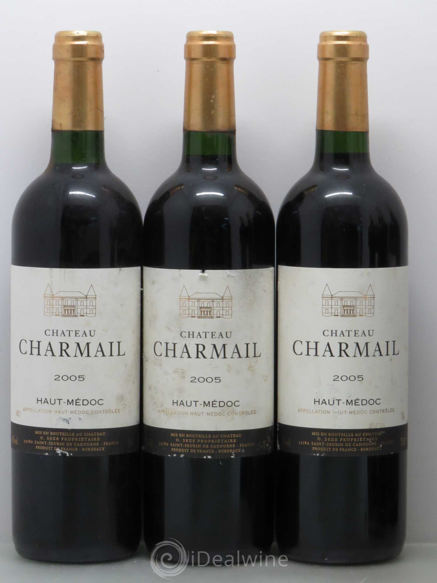 Château Charmail Cru Bourgeois 2005 - Lot de 6 bouteilles - 1