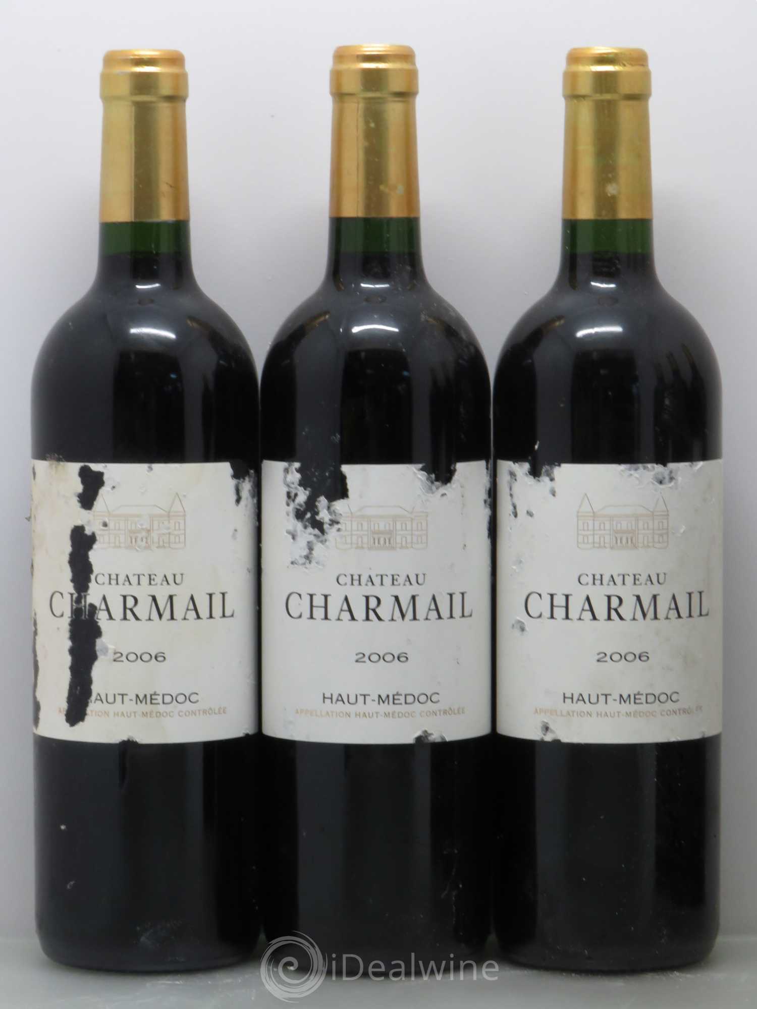 Château Charmail Cru Bourgeois 2006 - Lot de 6 bouteilles - 1