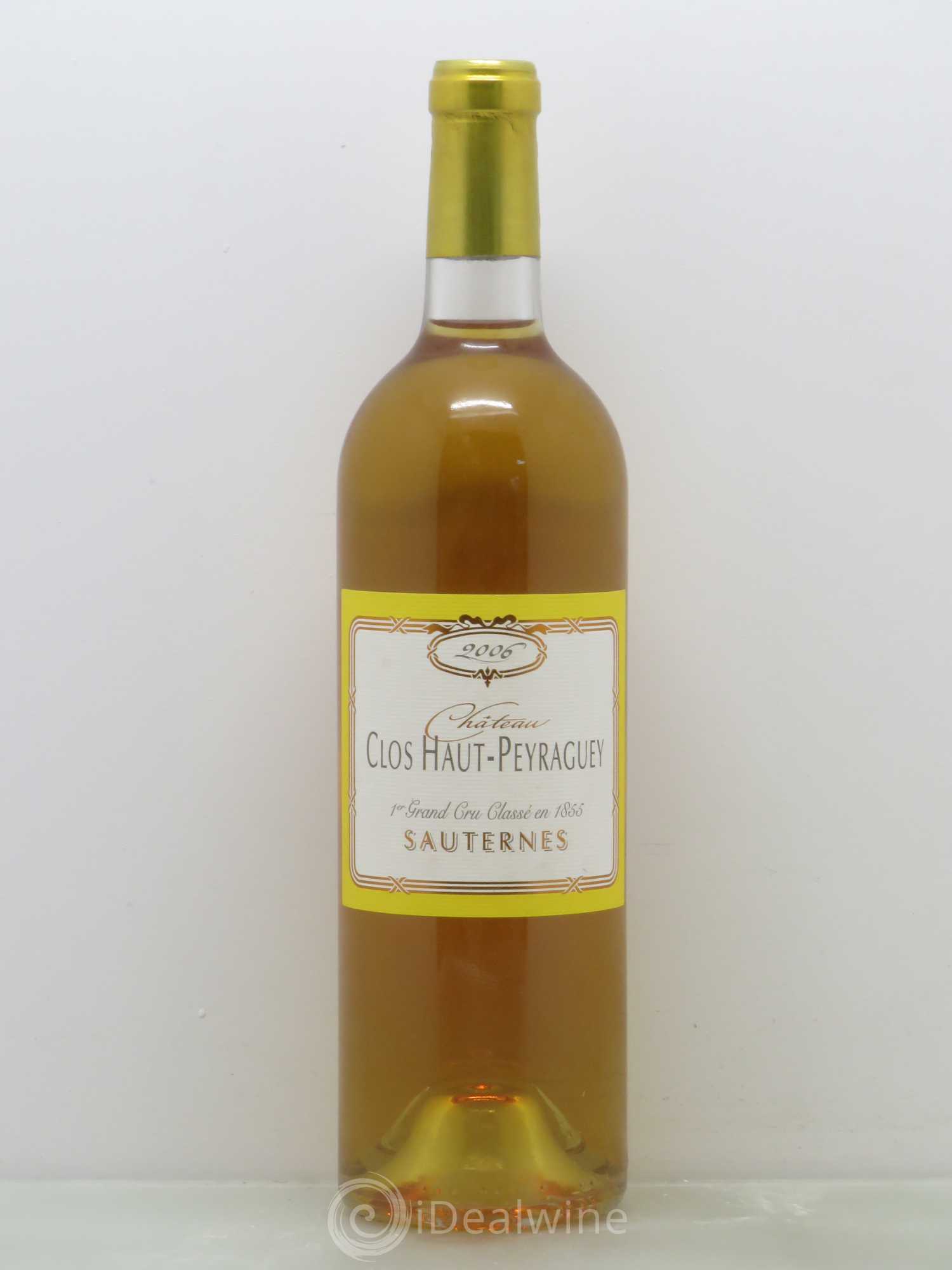 Clos Haut-Peyraguey 1er Grand Cru Classé 2006 - Lotto di 1 bottiglia - 0