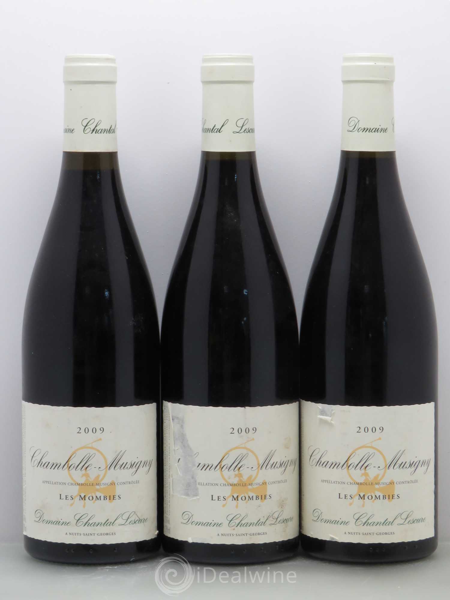 Chambolle-Musigny Mombies Lescure 2009 - Posten von 3 Flaschen - 0