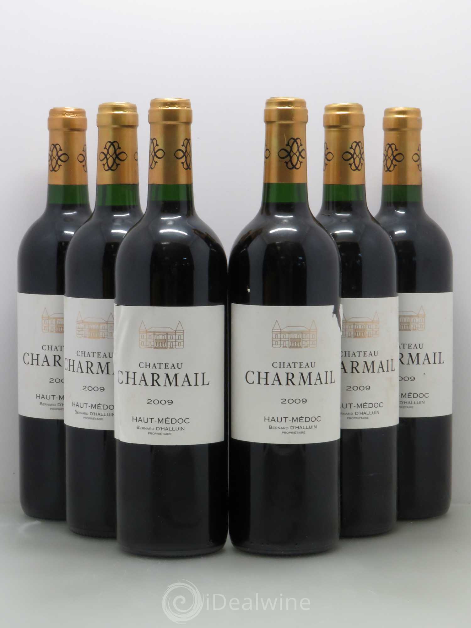 Château Charmail Cru Bourgeois 2009 - Lot de 6 bouteilles - 0