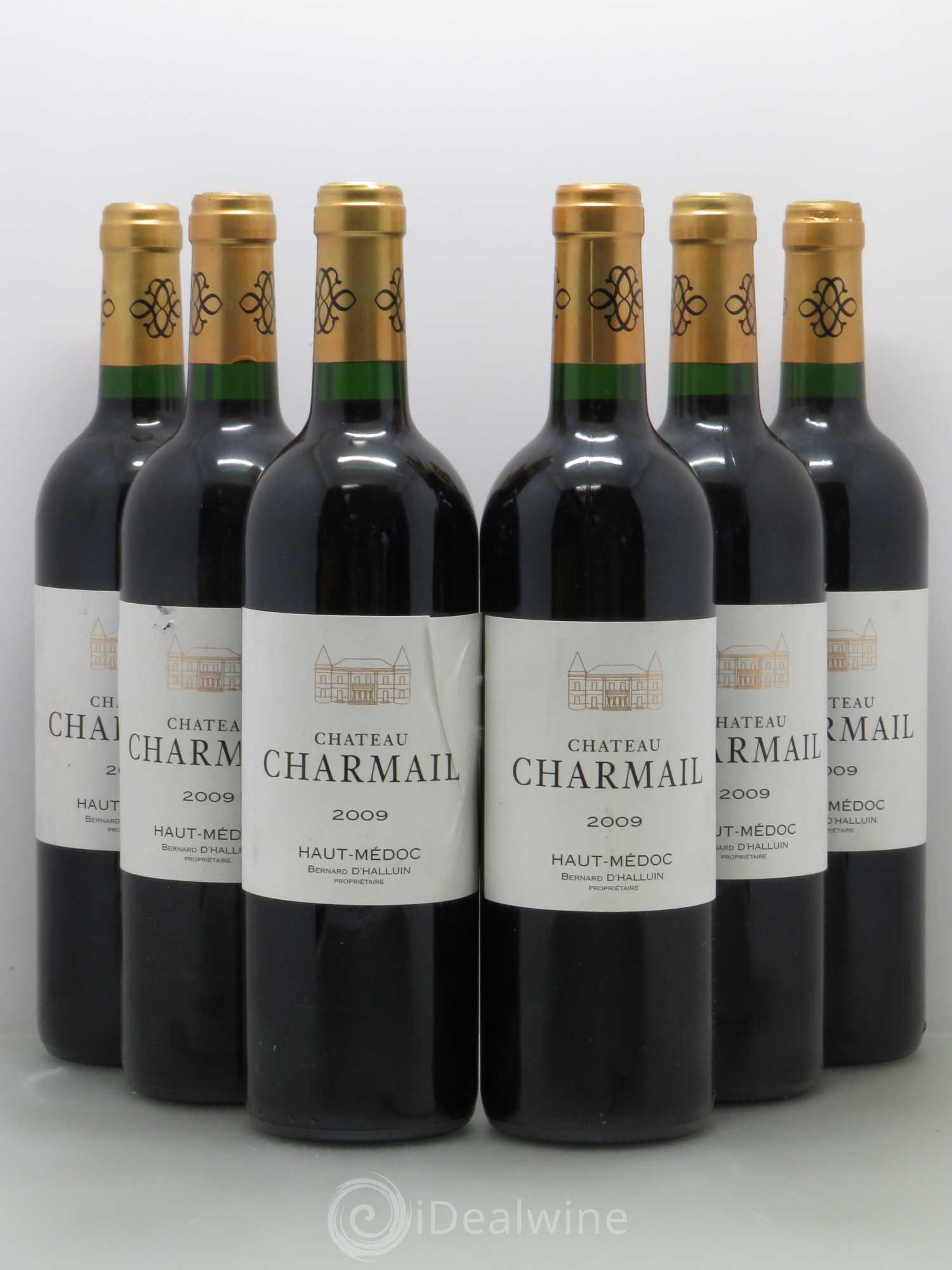Château Charmail Cru Bourgeois 2009 - Lot de 6 bouteilles - 0