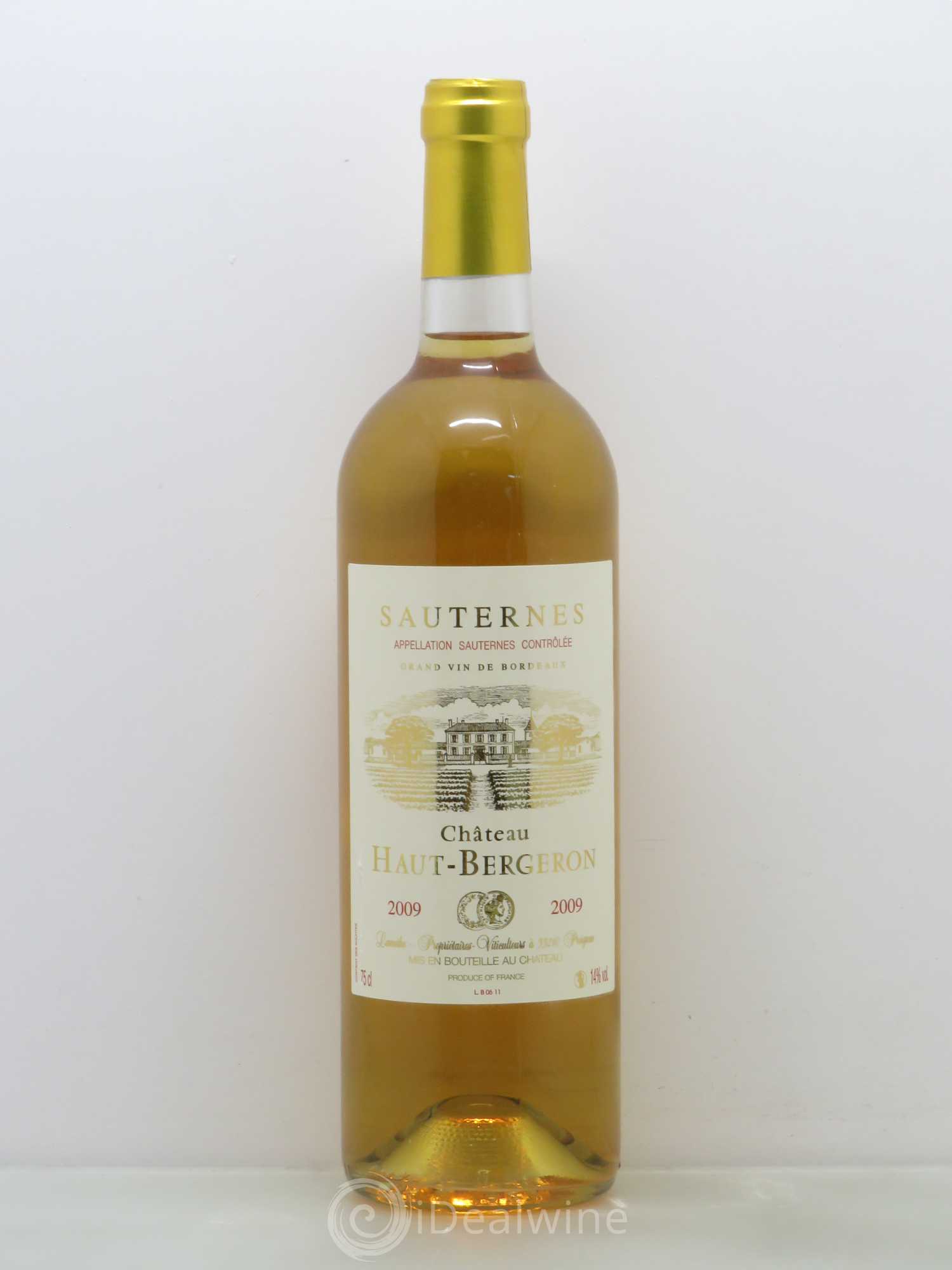 Château Haut-Bergeron 2009 - Lotto di 1 bottiglia - 0