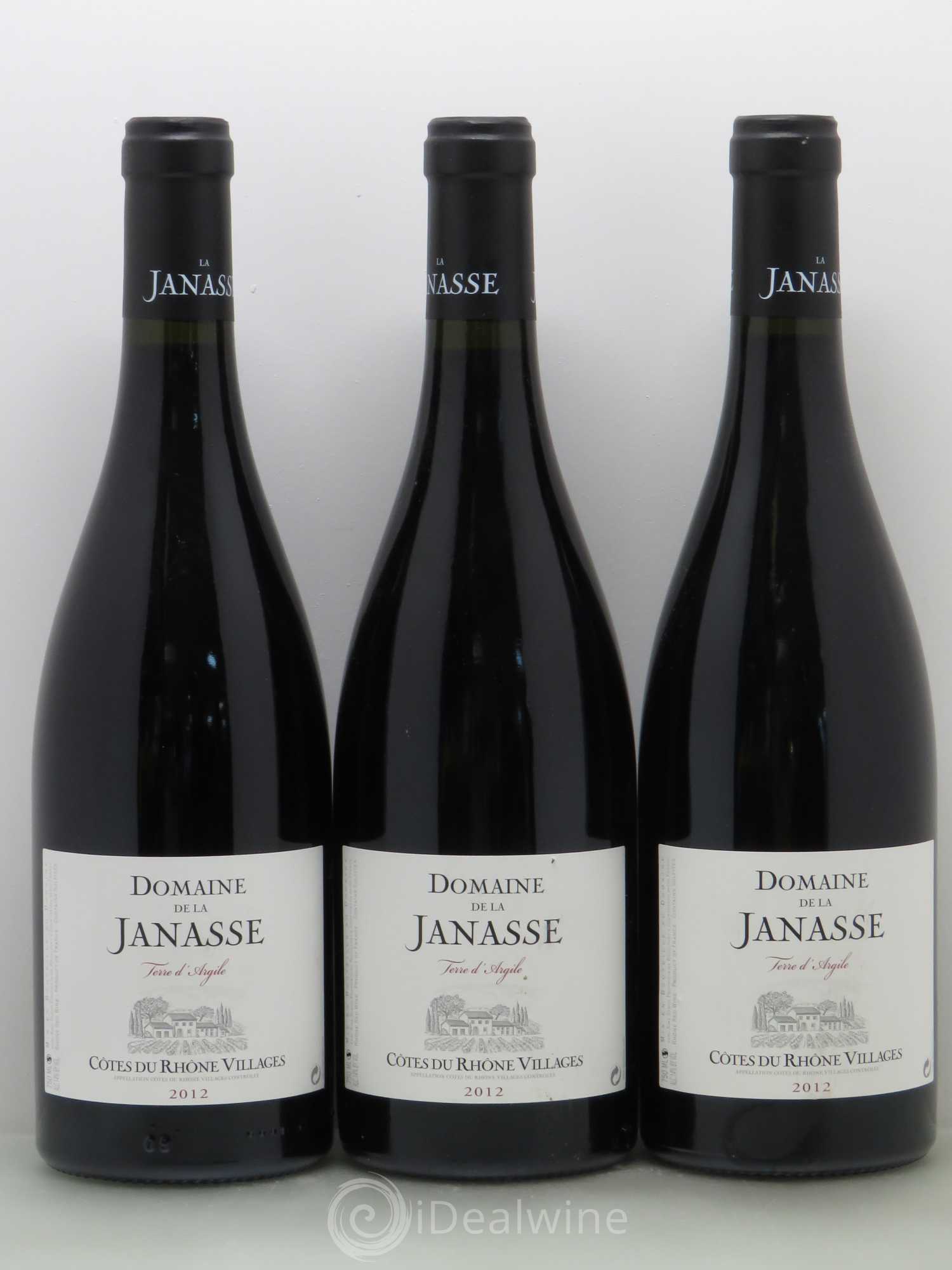 Côtes-du-Rhône-Villages Terre d'Argile La Janasse (Domaine de) 2012 - Lot de 6 bouteilles - 2