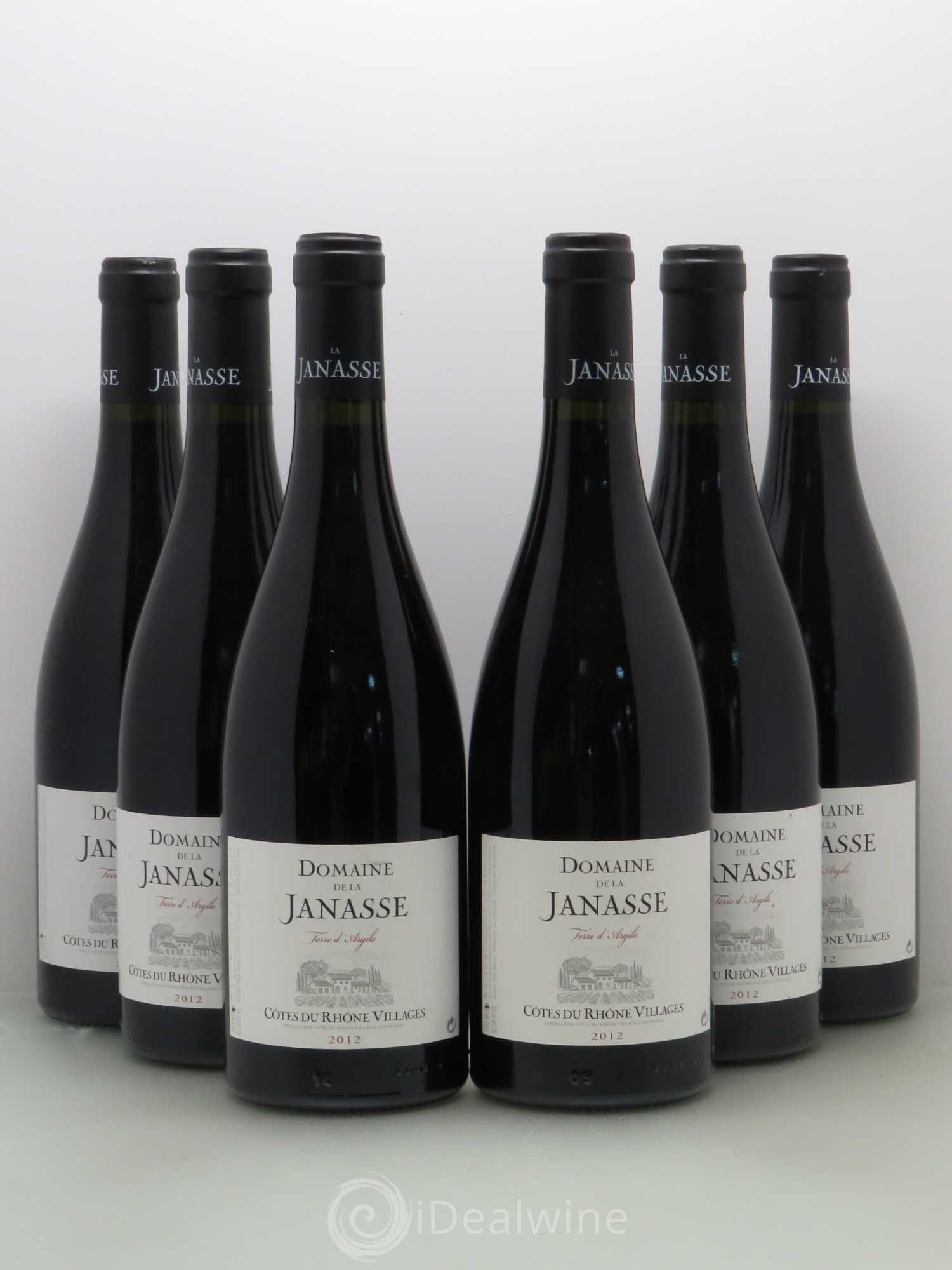 Côtes-du-Rhône-Villages Terre d'Argile La Janasse (Domaine de) 2012 - Lot de 6 bouteilles - 0