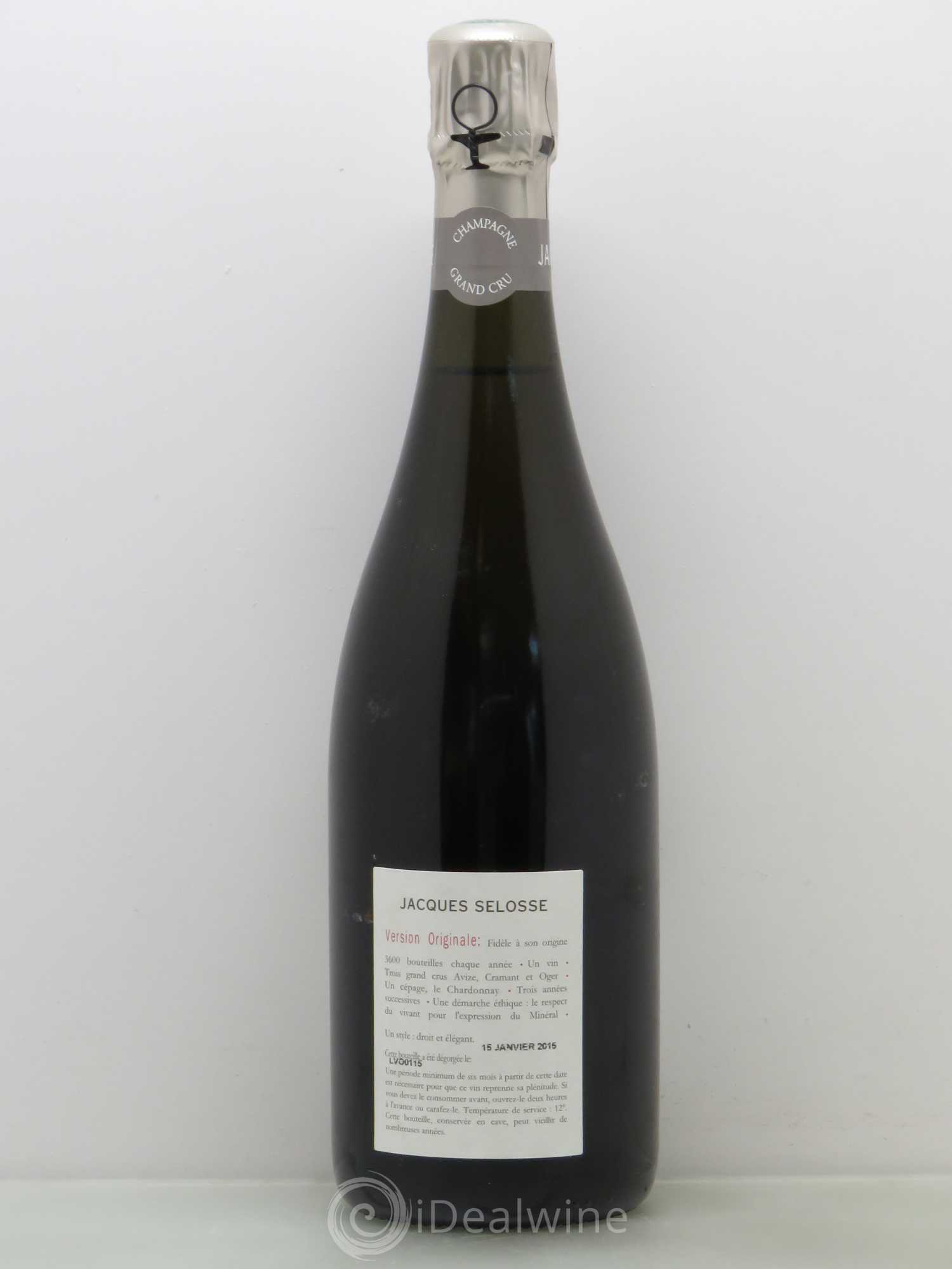 Version Originale Jacques Selosse - Lot de 1 bouteille - 1