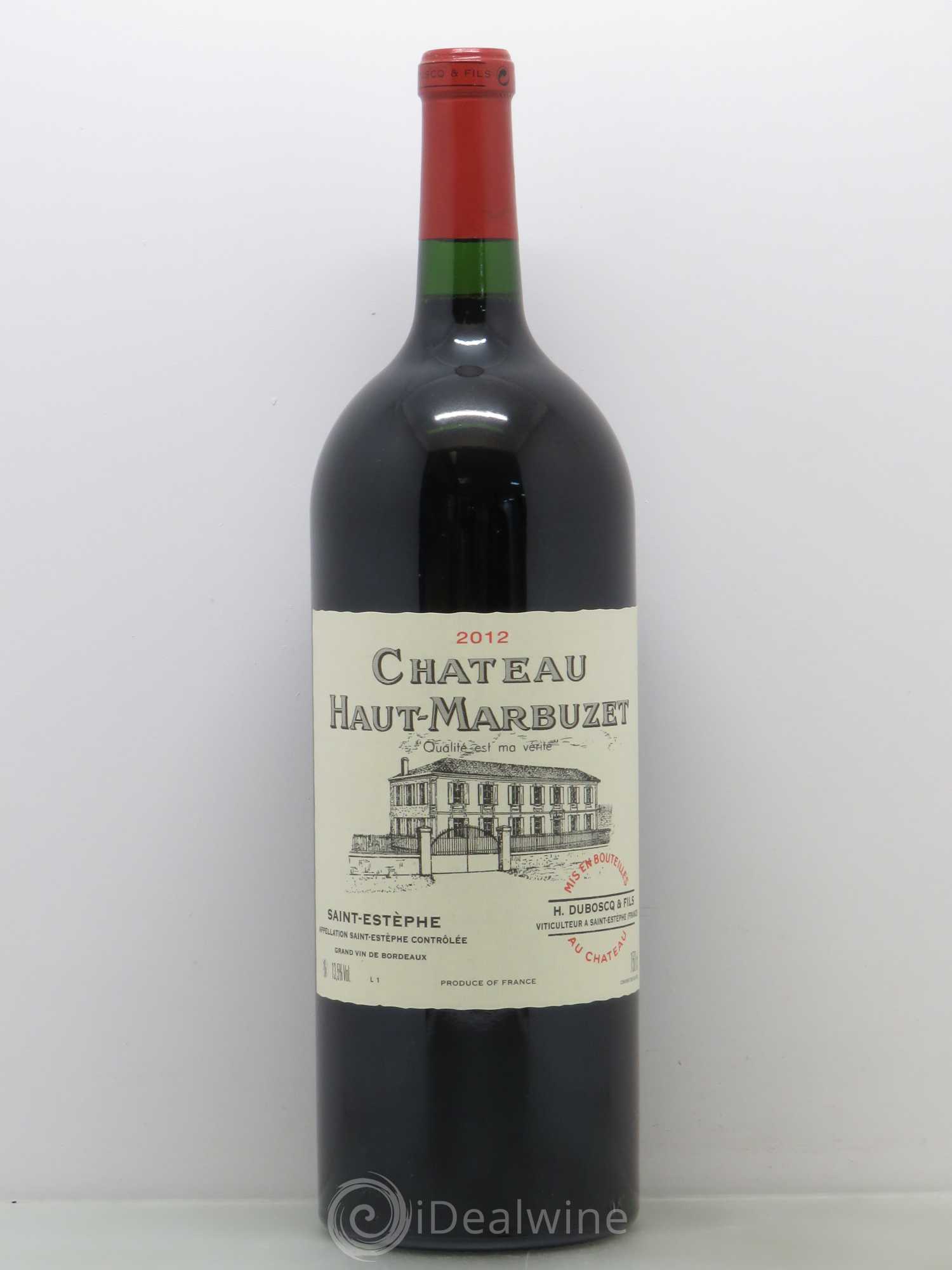 Château Haut Marbuzet 2012 - Lot de 1 magnum - 0