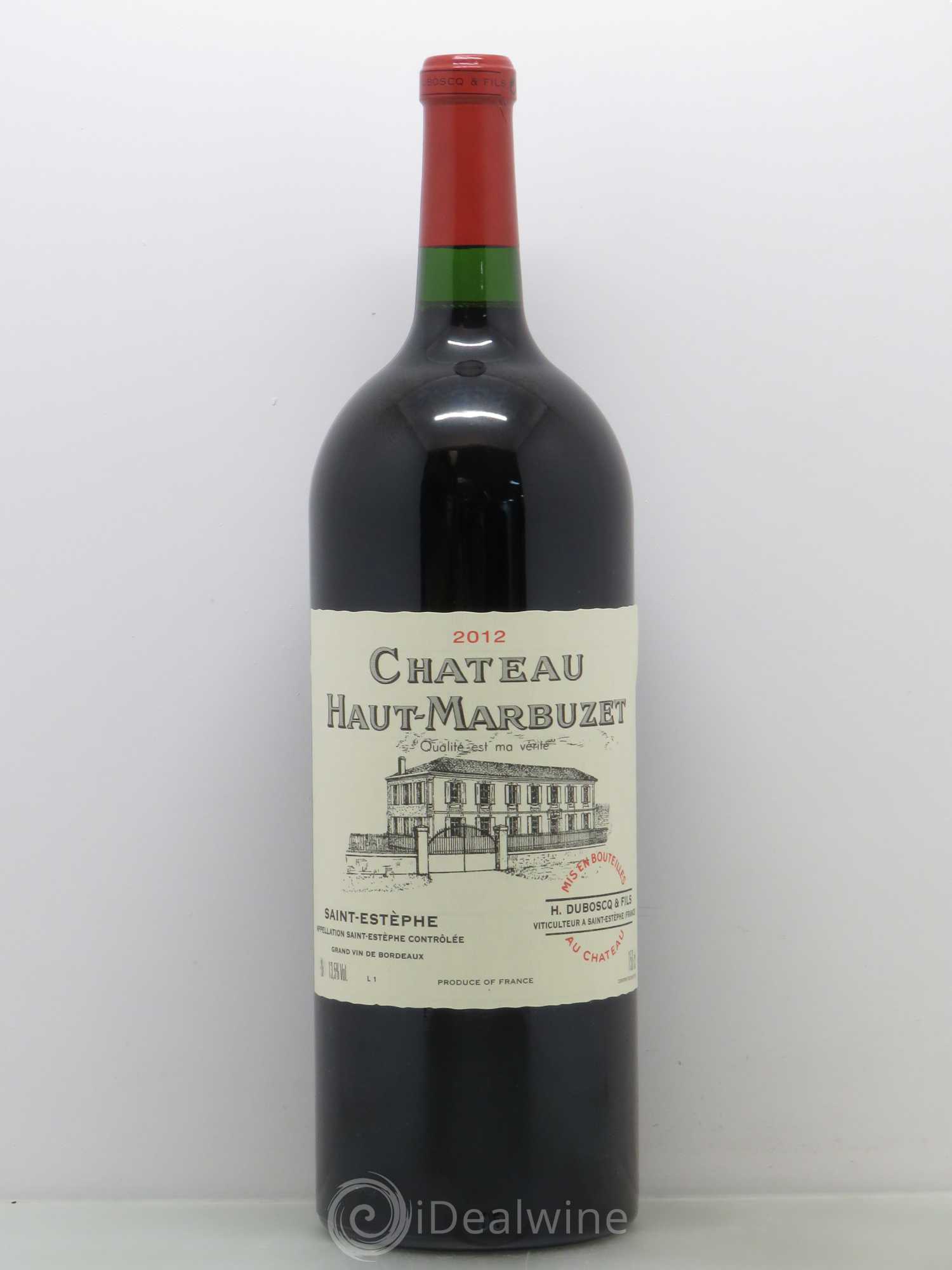 Château Haut Marbuzet 2012 - Lot de 1 magnum - 0