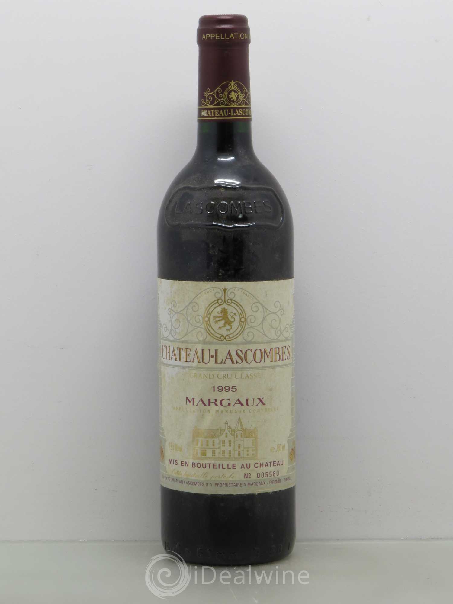 Château Lascombes 2ème Grand Cru Classé 1995 - Lot de 1 bouteille - 0