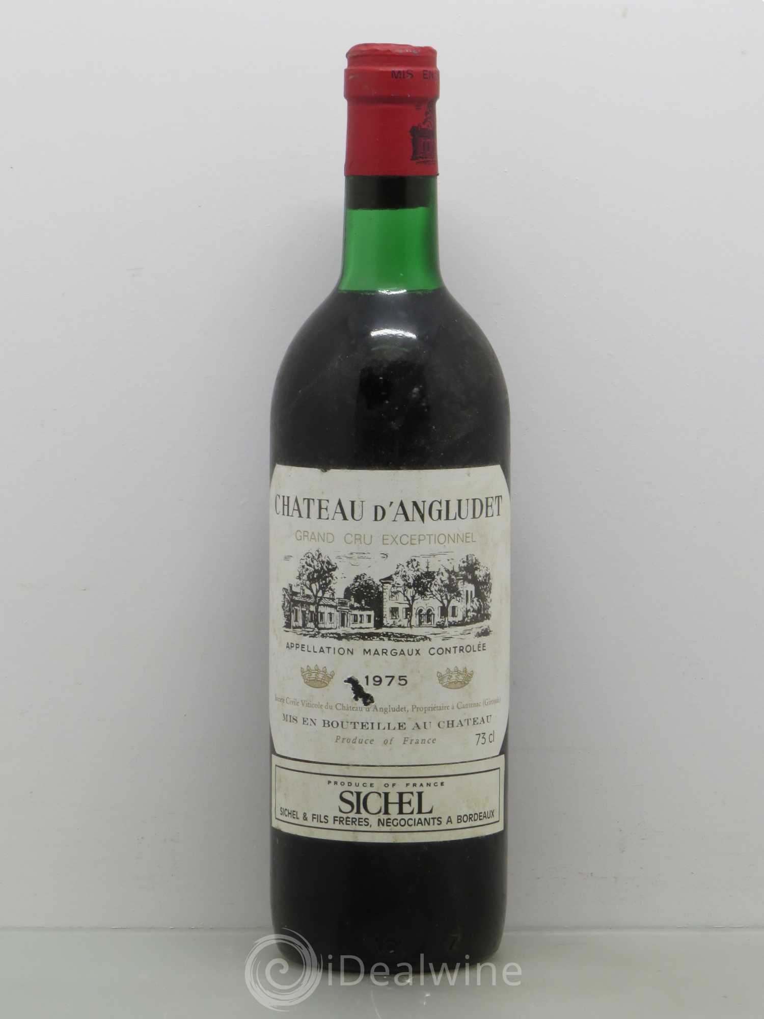 Château d' Angludet Cru Bourgeois (sans prix de réserve) 1975 - Lot de 1 bouteille - 0