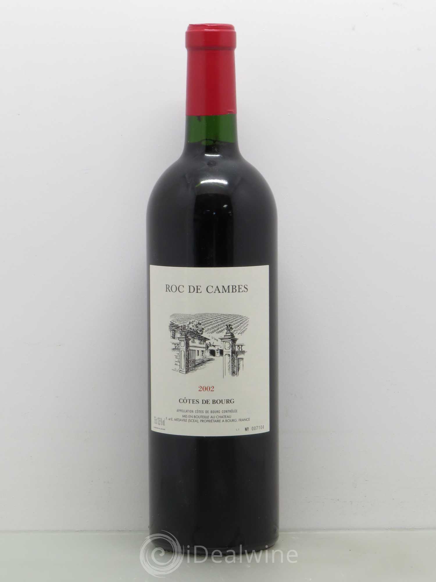 Roc de Cambes 2002 - Posten von 1 Flasche - 0