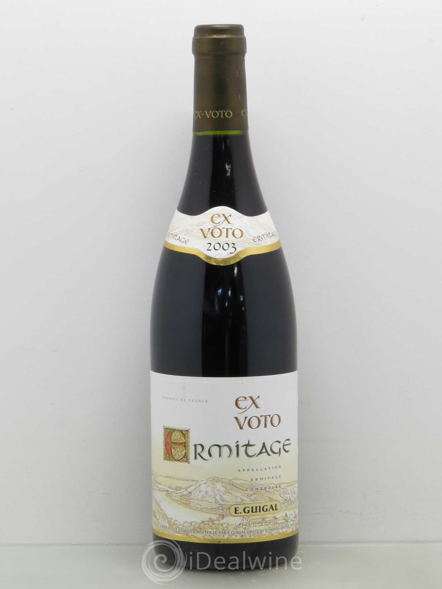 Ermitage Ex Voto Guigal 2003 - Lot de 1 bouteille - 0